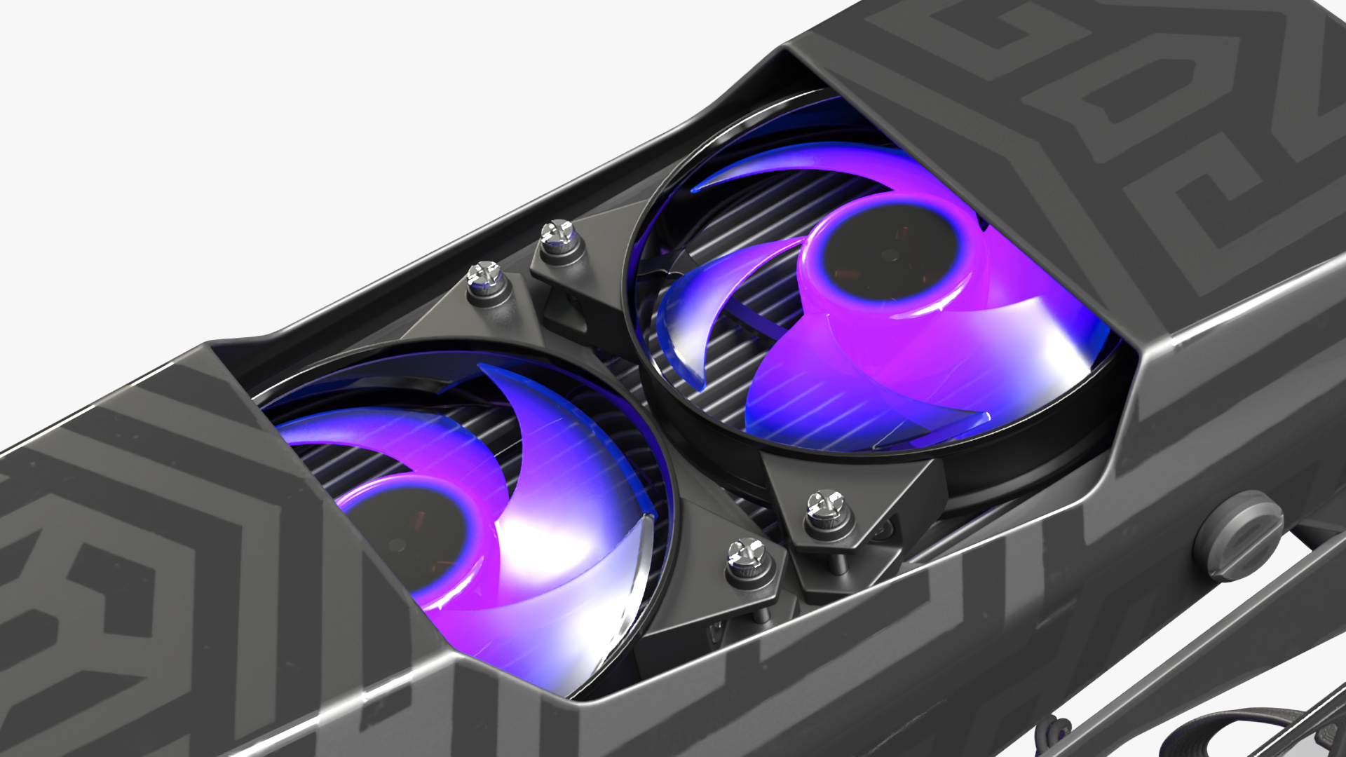 3D Gaming PC On State Open model