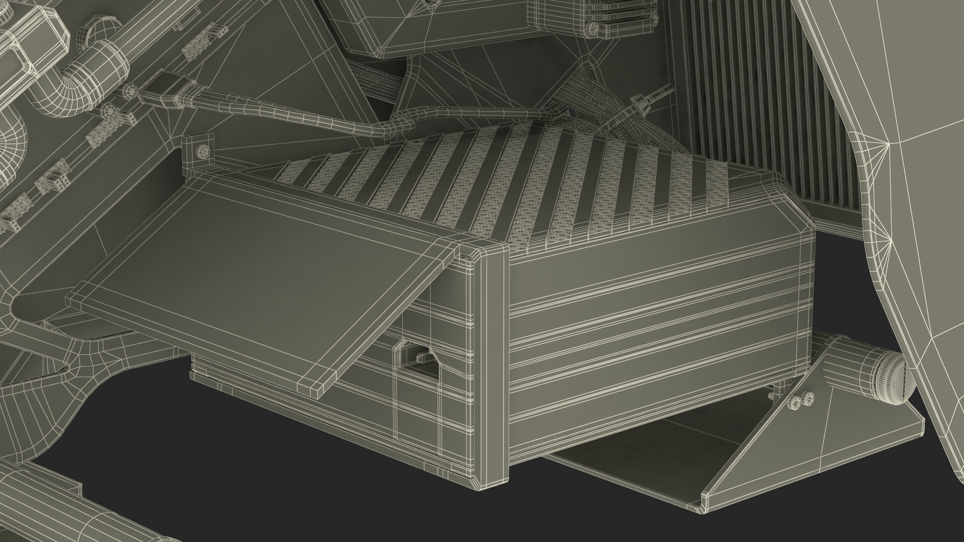 3D Gaming PC On State Open model