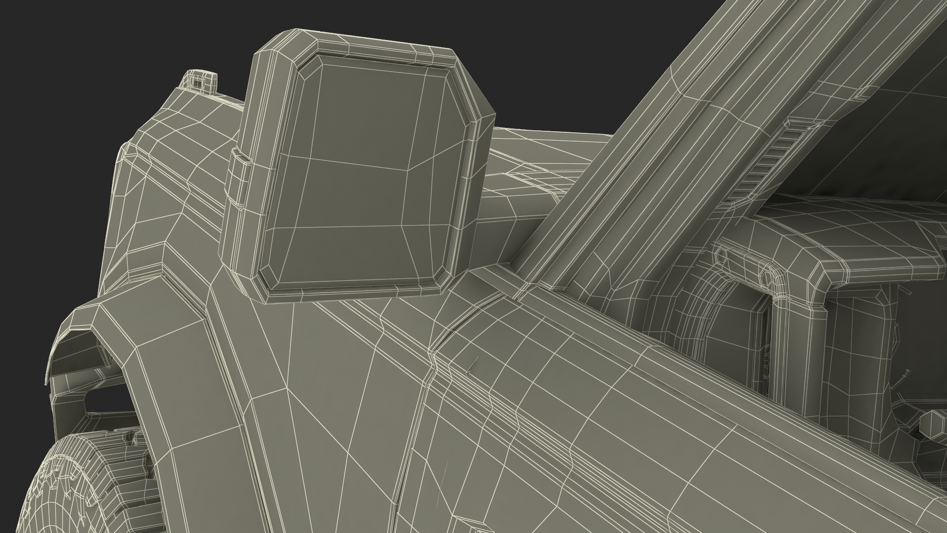 3D model 4X4 Ford Bronco Two Door Camouflage