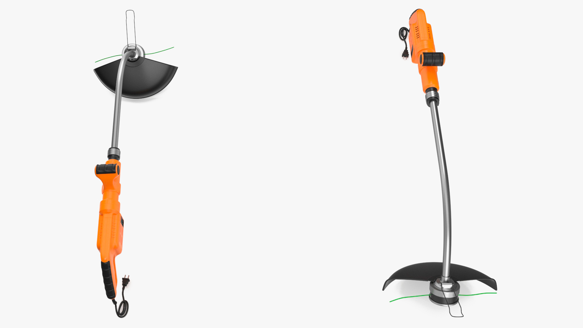 3D model Electric String Trimmer Black and Decker