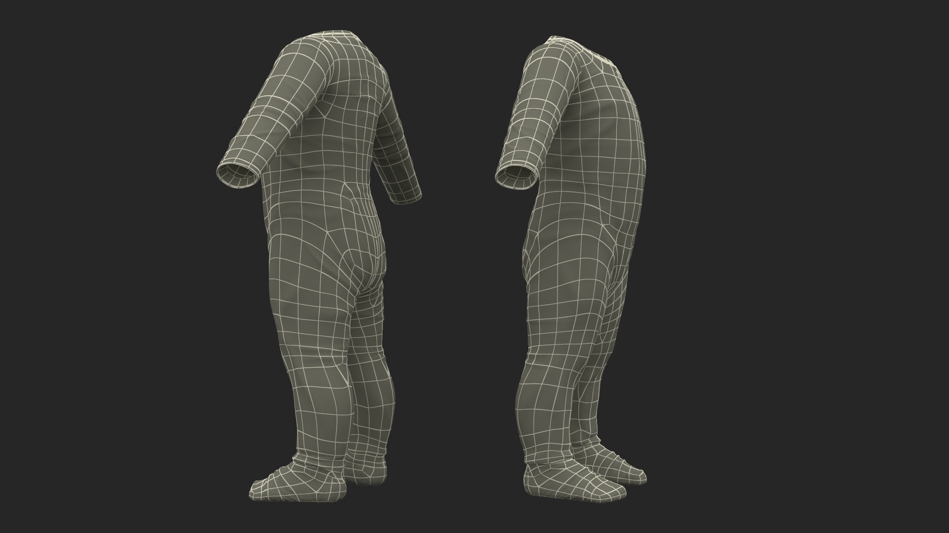 3D Full Bodysuit for Girls model