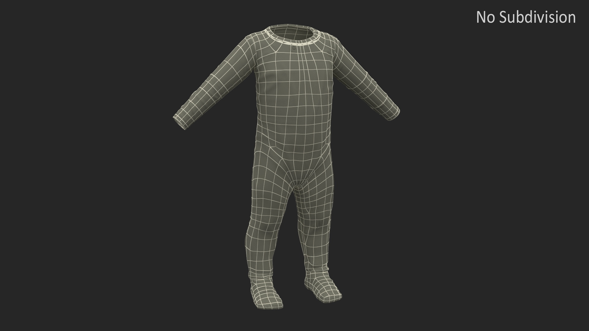 3D Full Bodysuit for Girls model