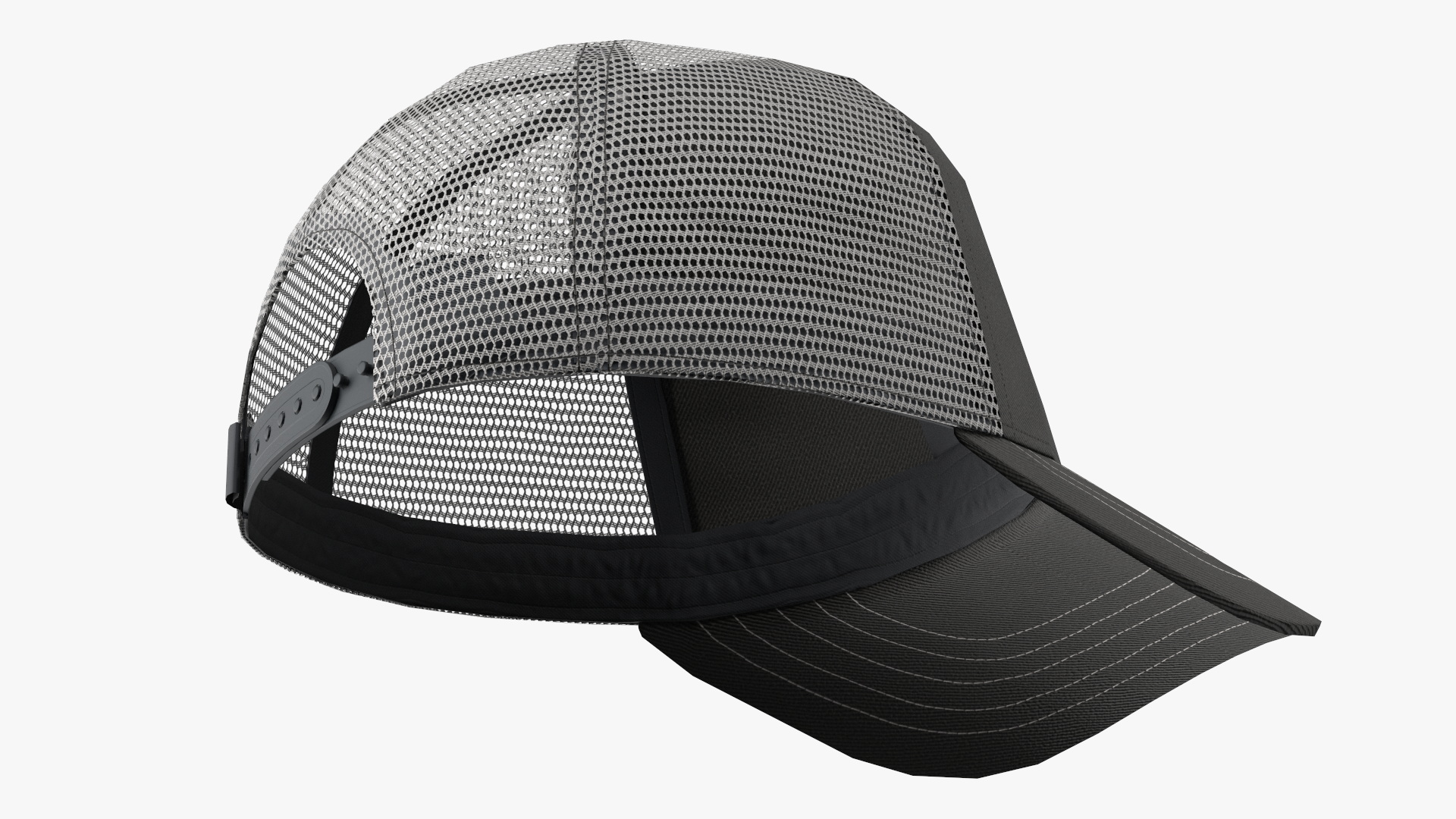 Trucker Hat Grey Game Ready - view 6