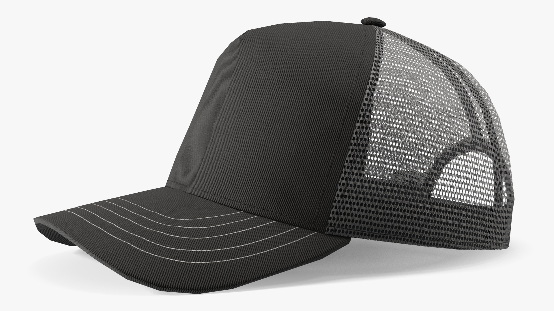 Trucker Hat Grey Game Ready - view 4