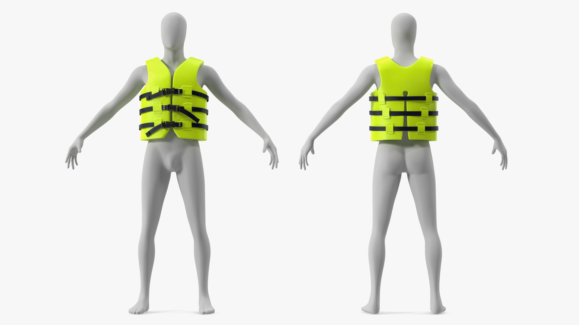 3D Personal Flotation Device Type III Life Jacket