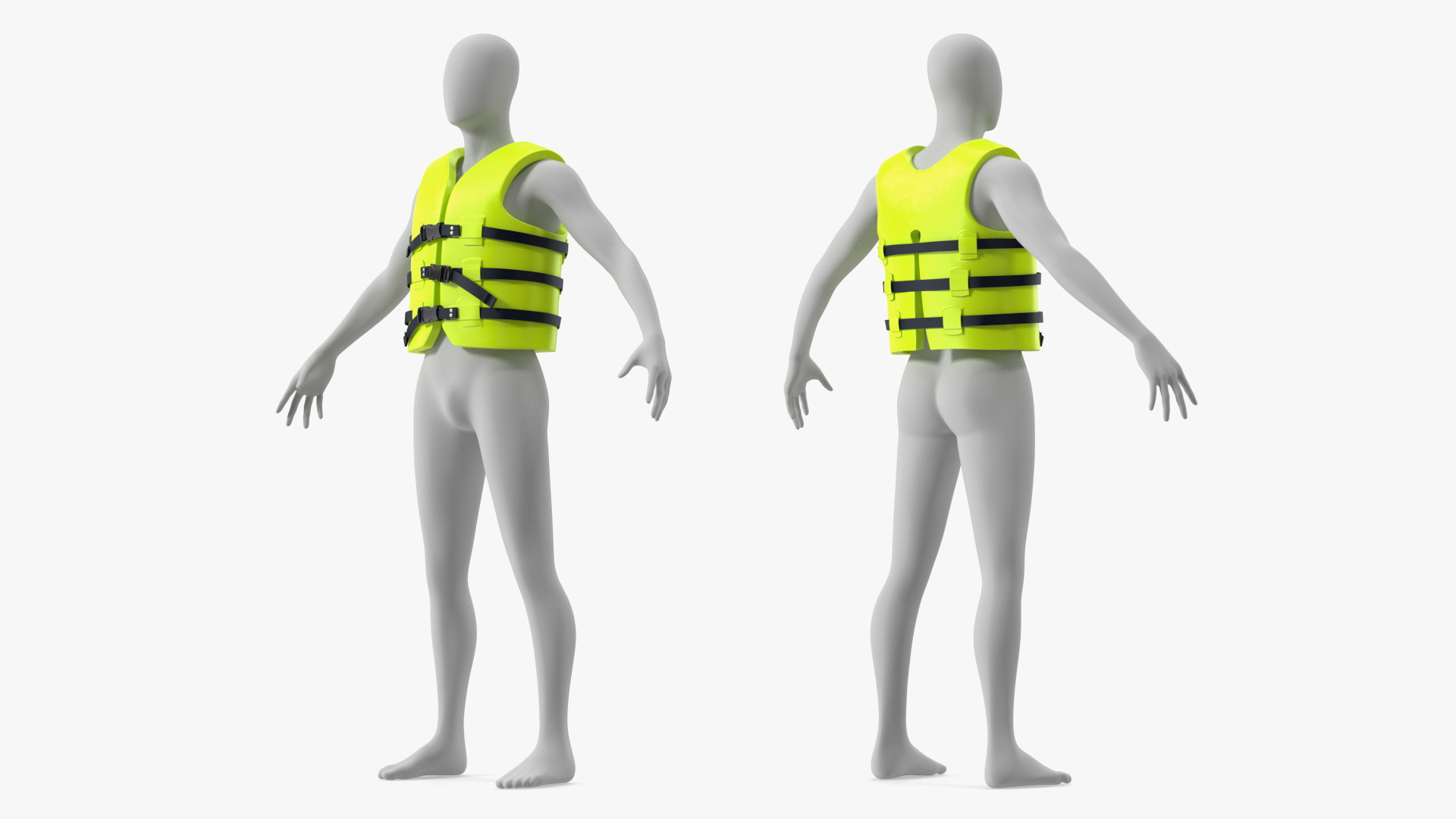 3D Personal Flotation Device Type III Life Jacket