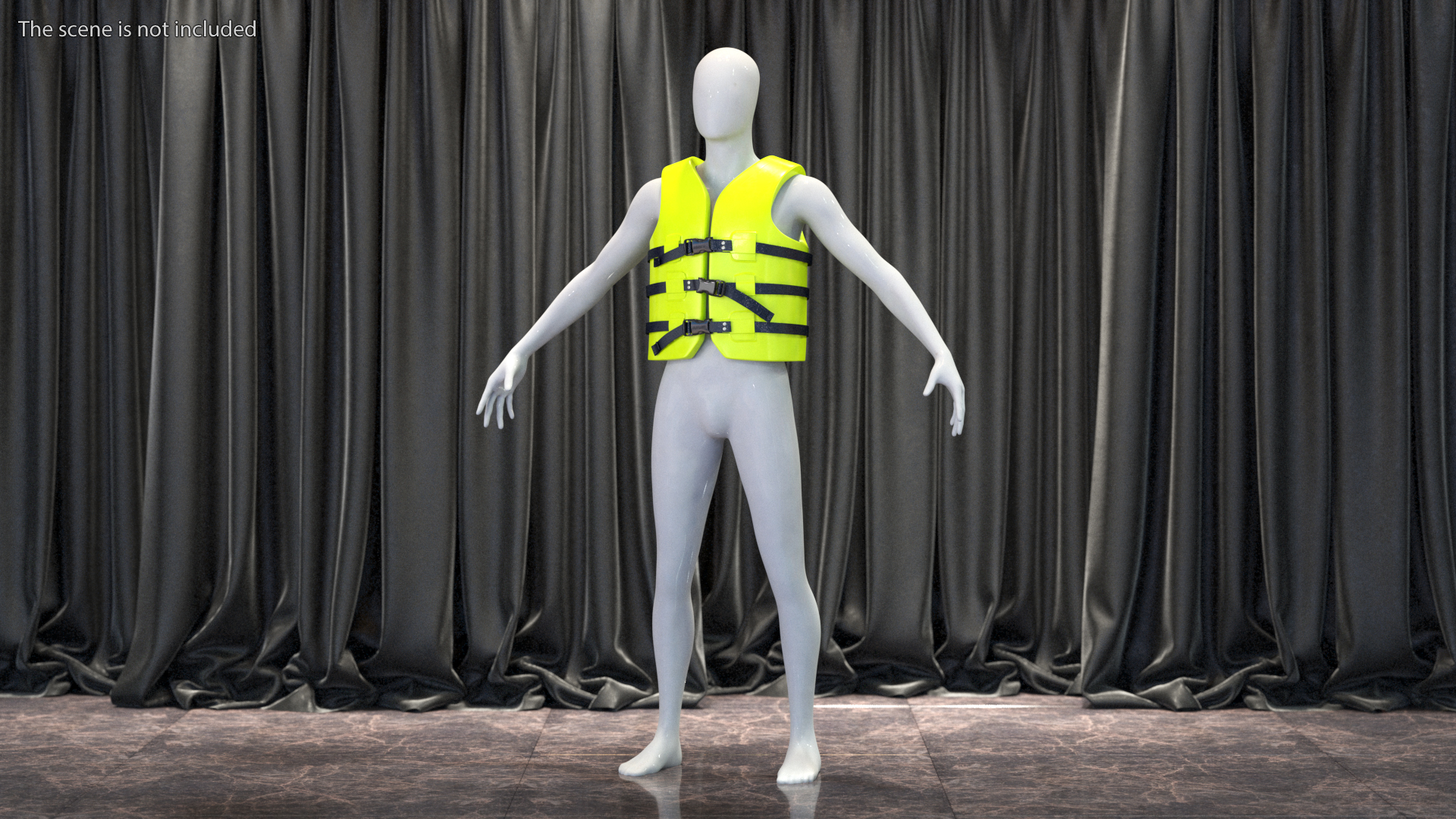 3D Personal Flotation Device Type III Life Jacket