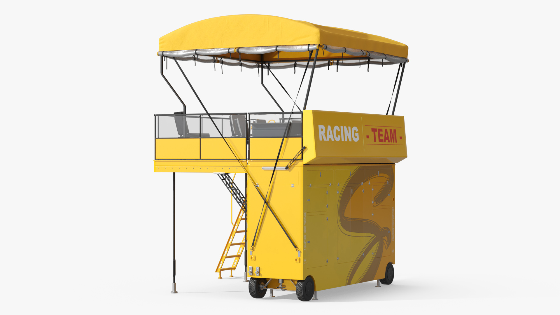 Racing Team Pit Box Control Stand - view 4