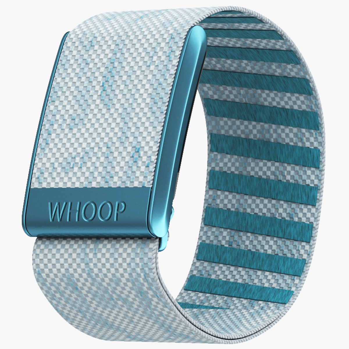 3D model Activity Tracker Whoop 4 Blue Rigged for Cinema 4D