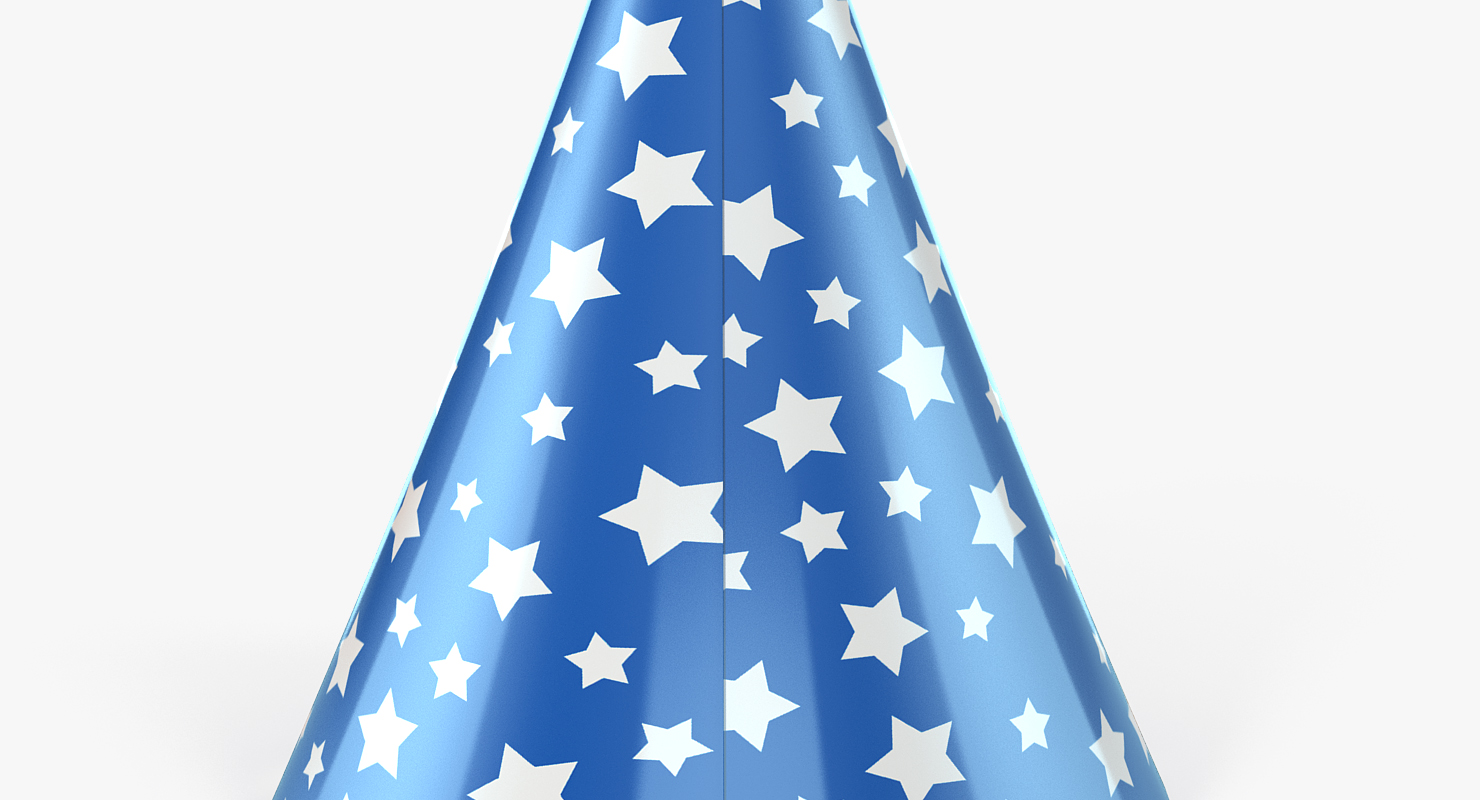 Star Party Hat 3D model