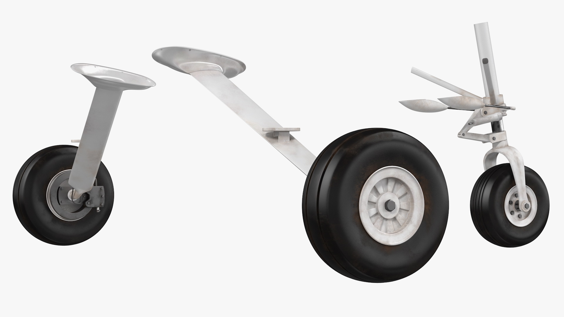 Small Aircraft Landing Gear 3D