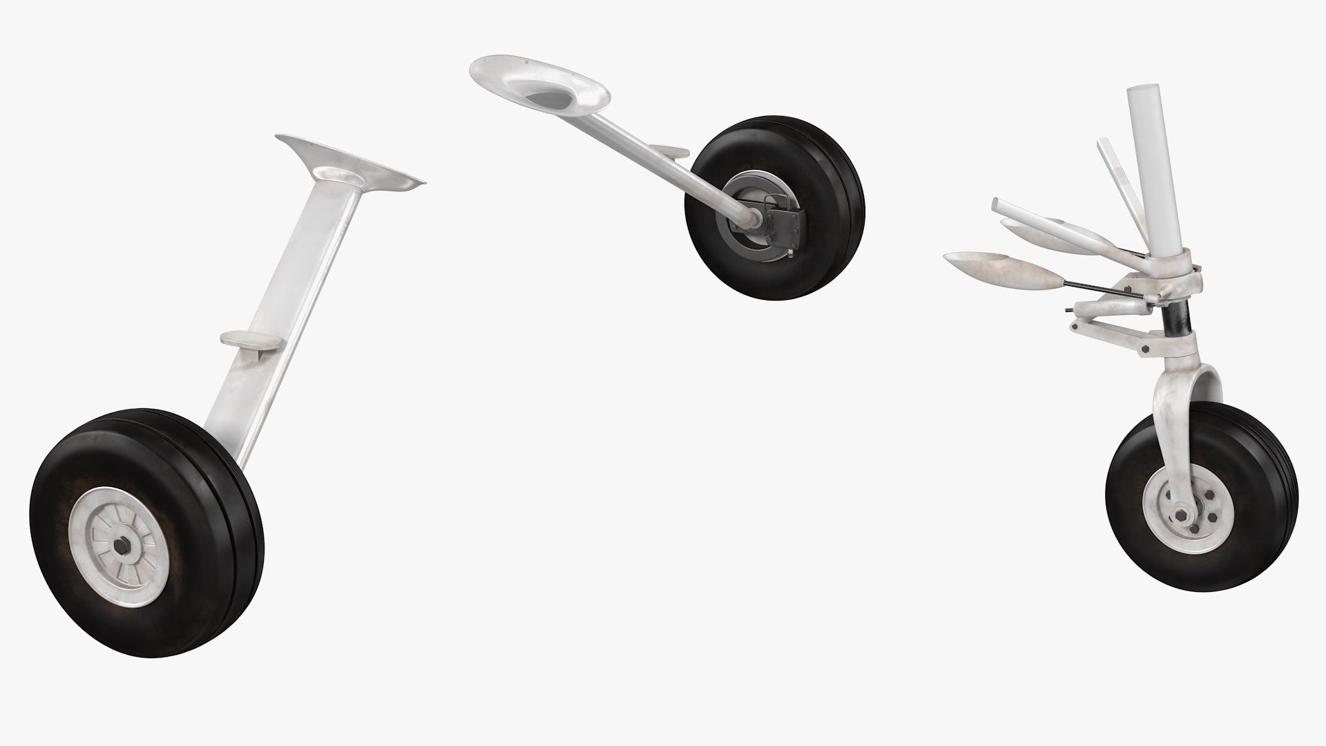Small Aircraft Landing Gear 3D