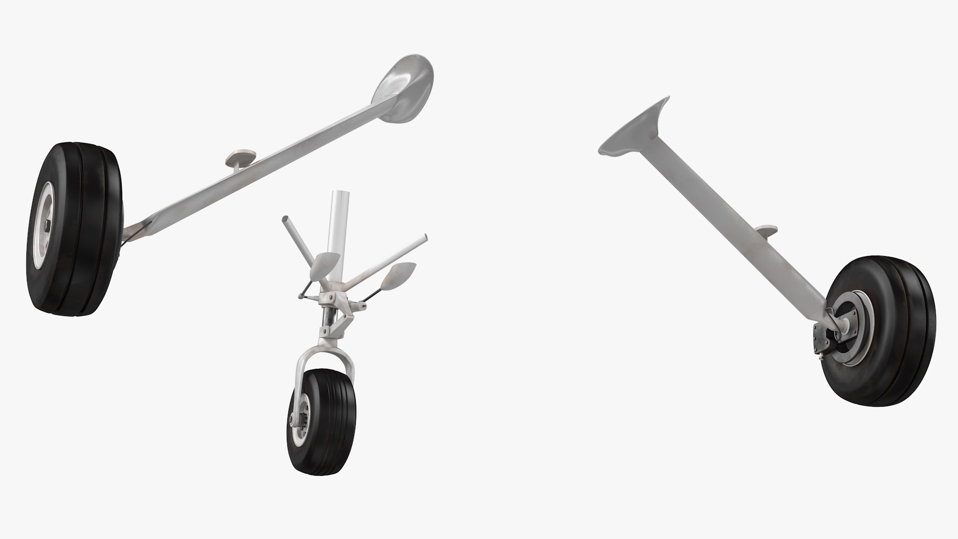 Small Aircraft Landing Gear 3D