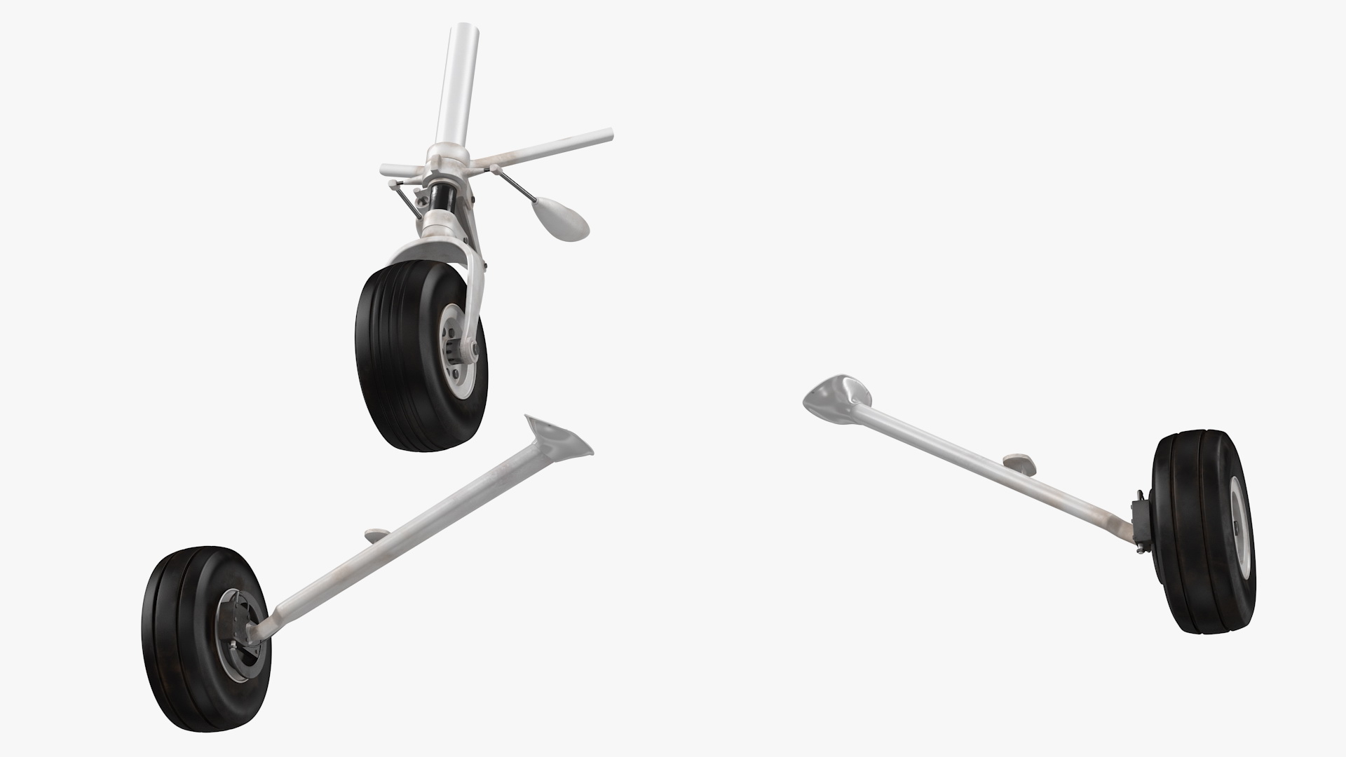 Small Aircraft Landing Gear 3D