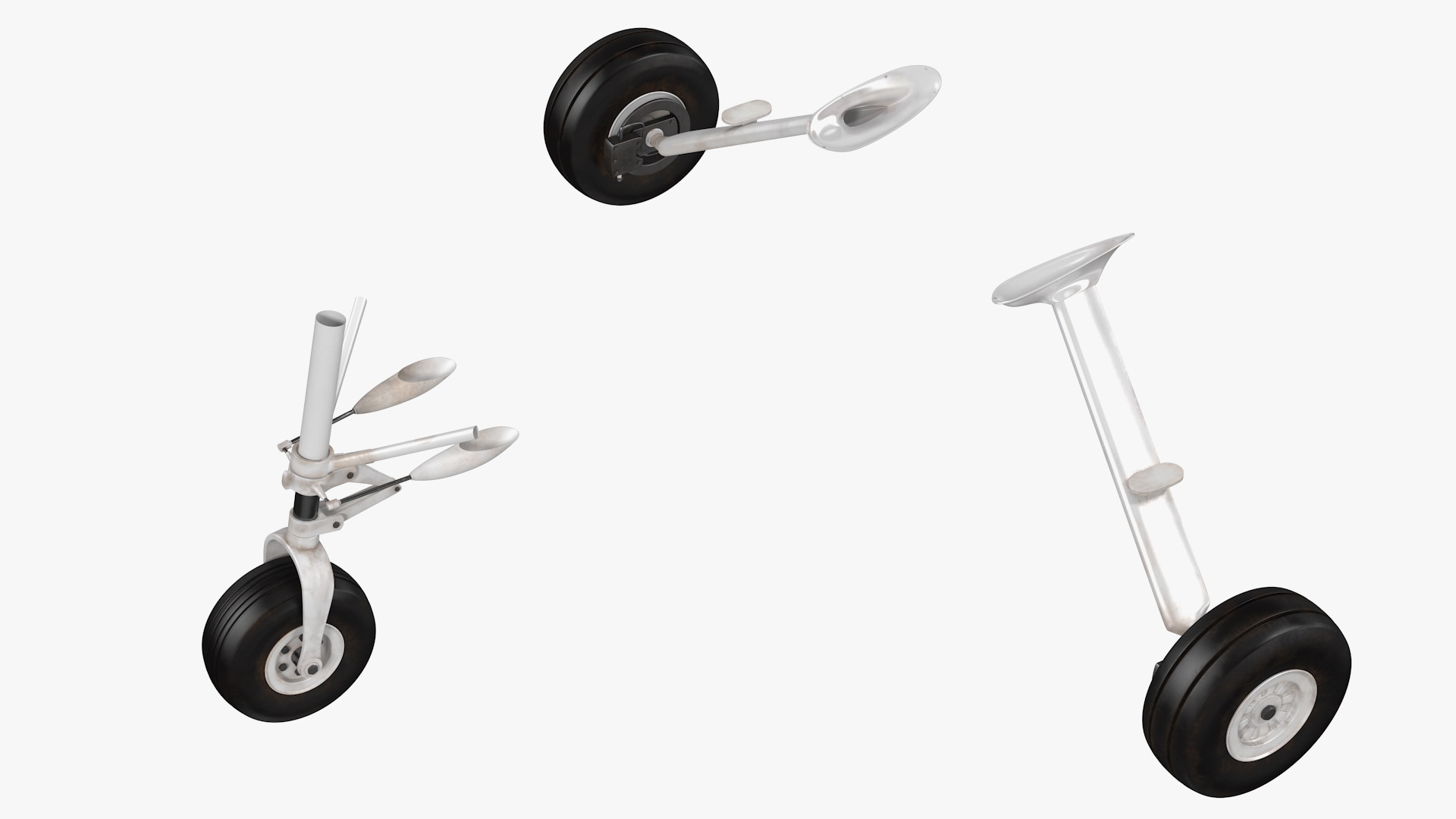 Small Aircraft Landing Gear 3D