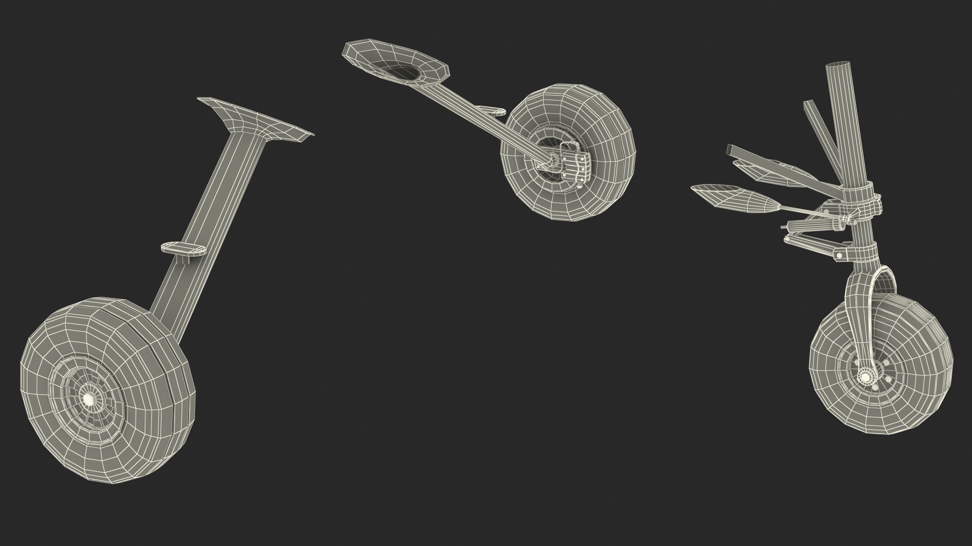 Small Aircraft Landing Gear 3D