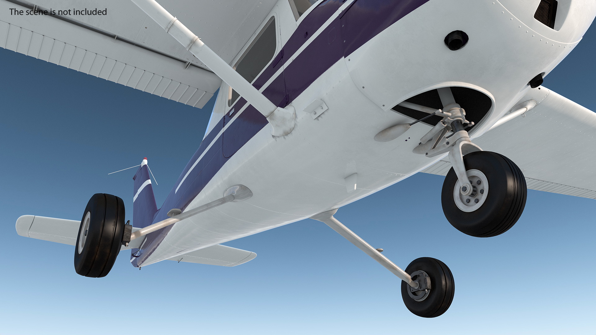 Small Aircraft Landing Gear 3D