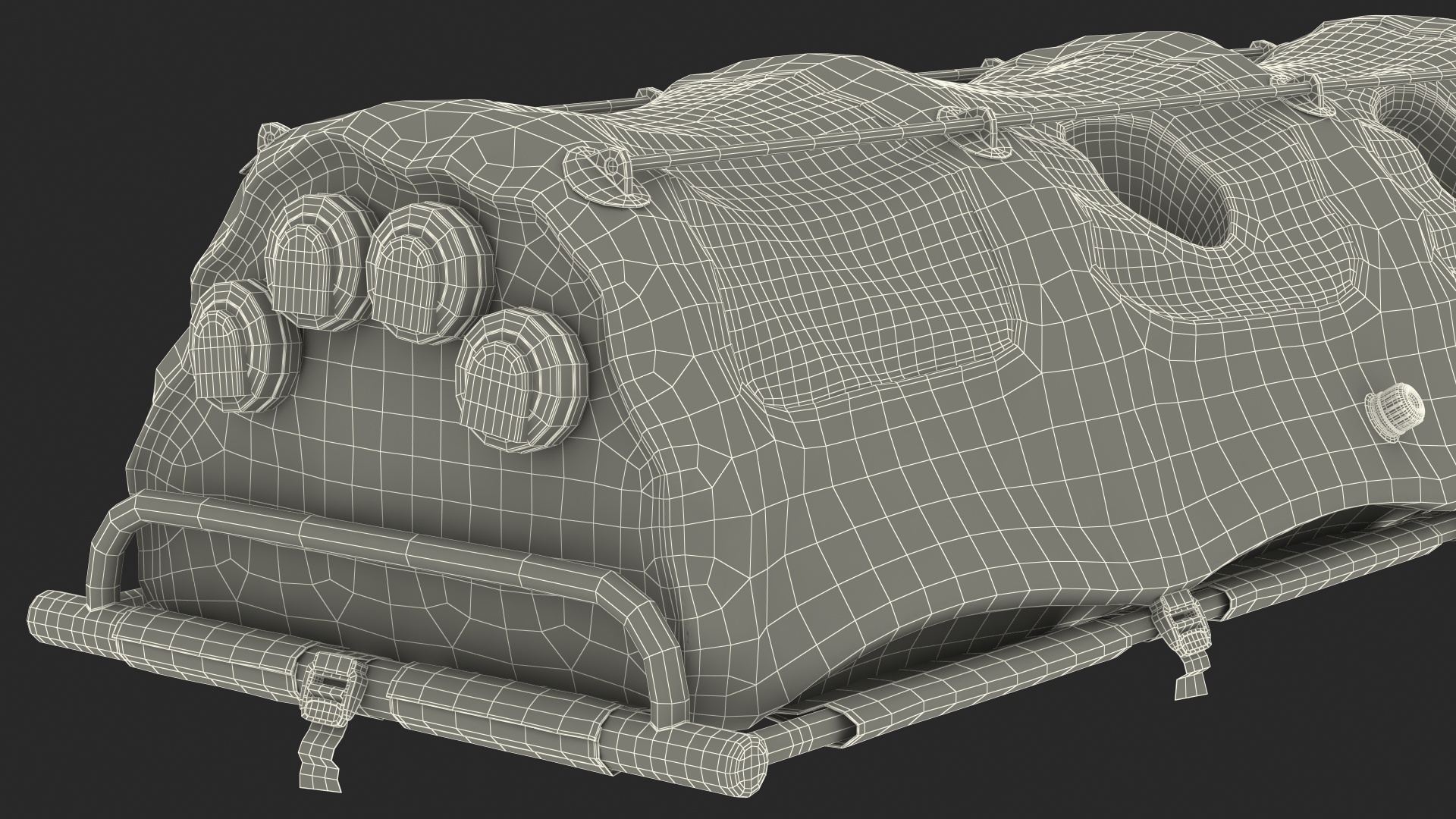 3D Bio Protection Transportation Hub model