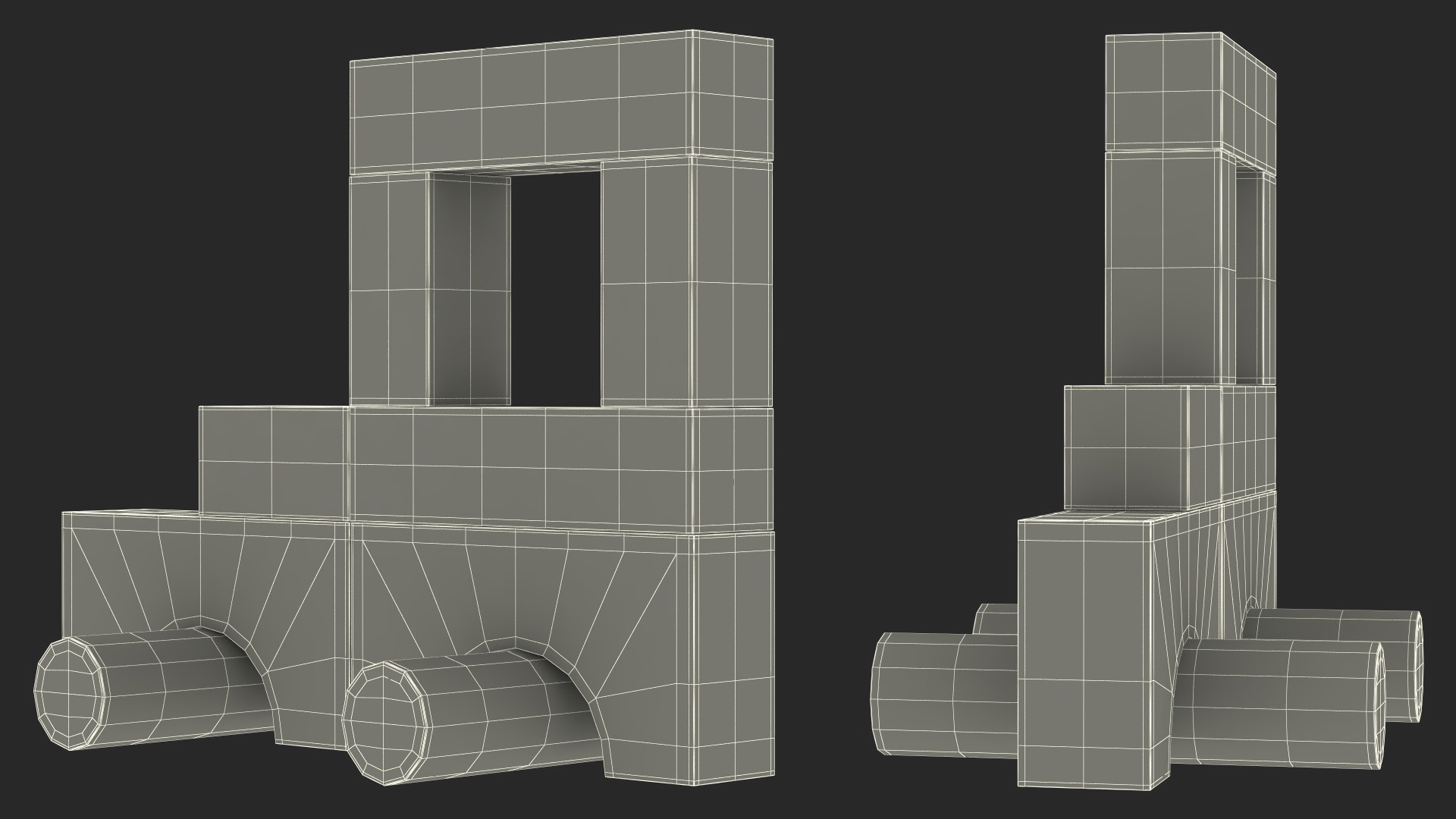 3D model Wooden Constructor Car for 3D Print