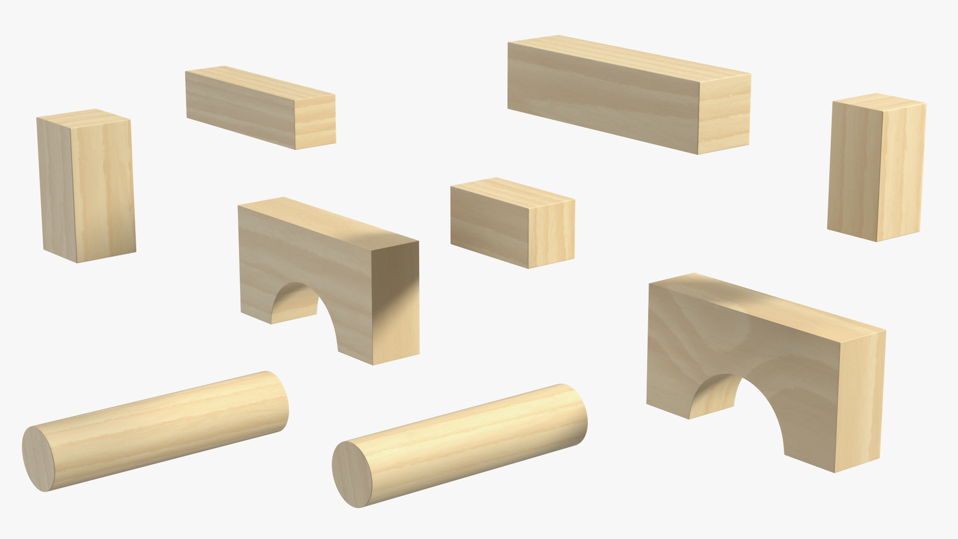 3D model Wooden Constructor Car for 3D Print
