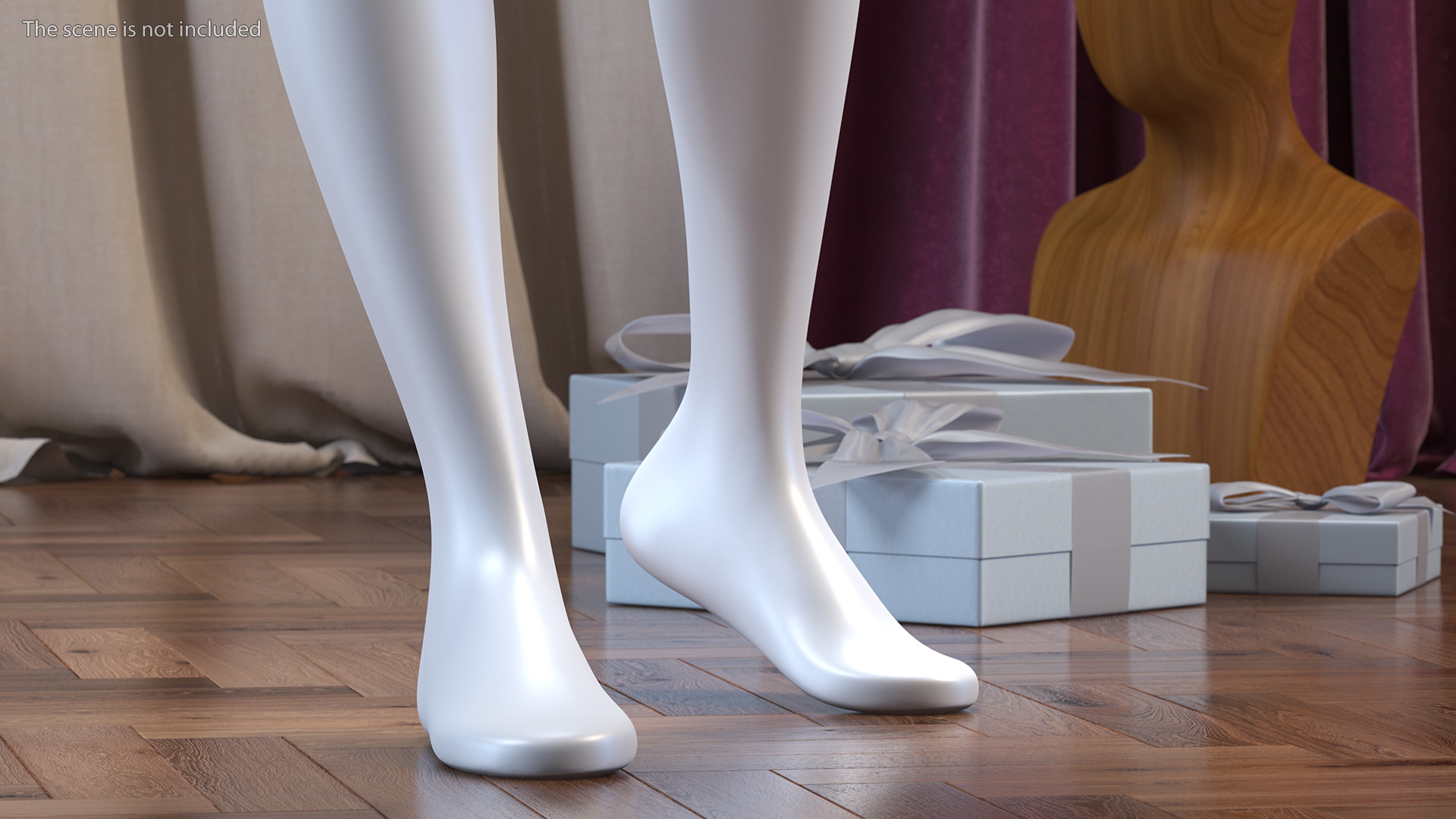 Flexible Manikin Stand Pose 3D