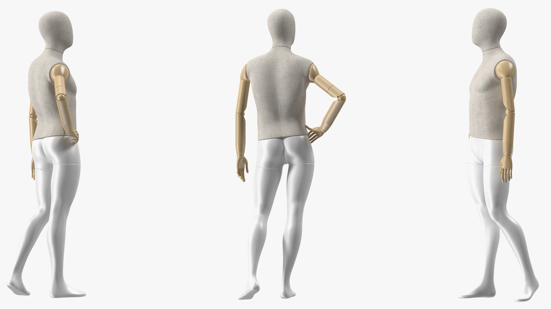 Flexible Manikin Stand Pose 3D