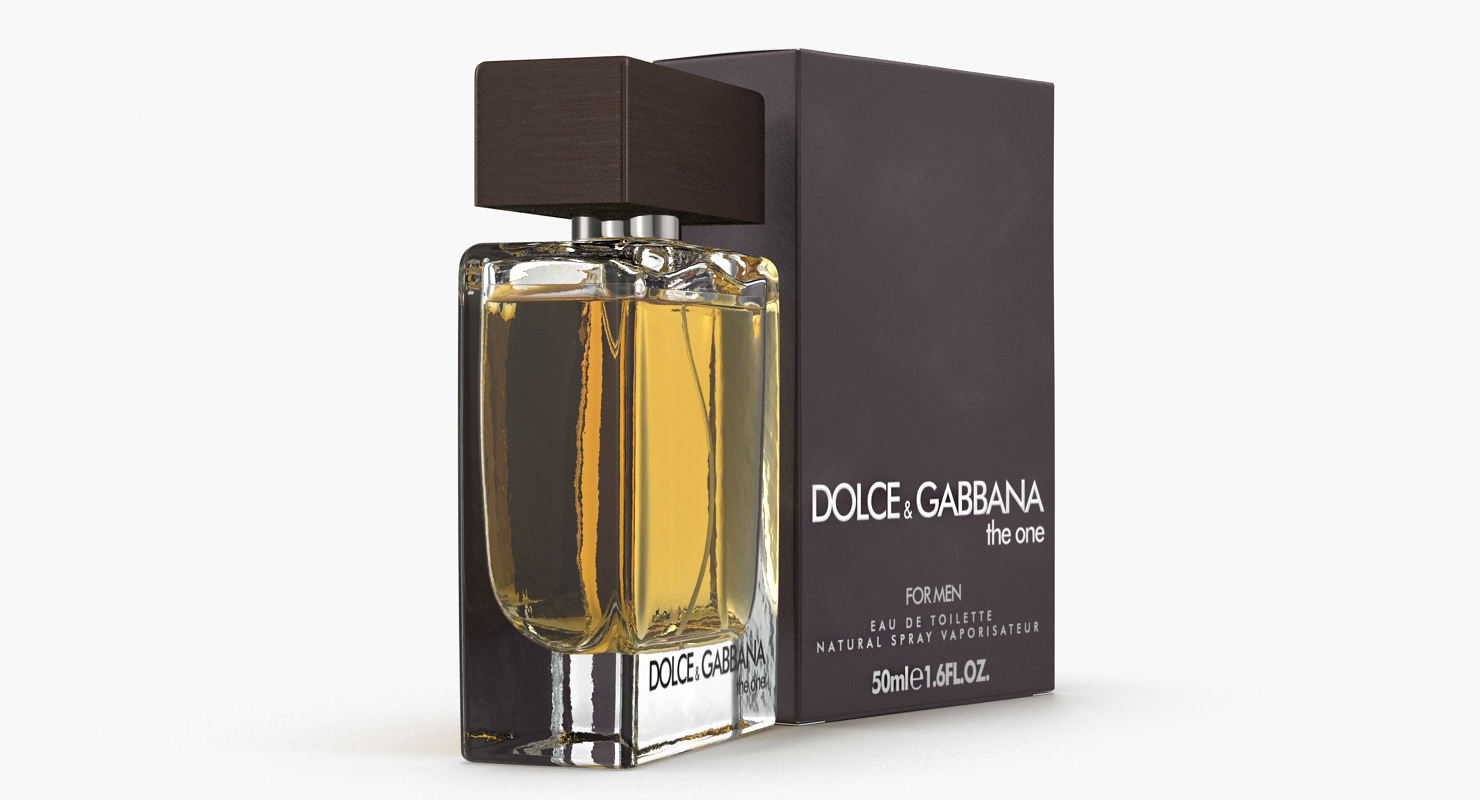 Perfume The One for Men Dolce Gabbana 3D