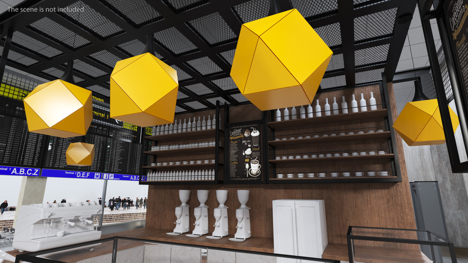 Loft Coffee Kiosk 3D