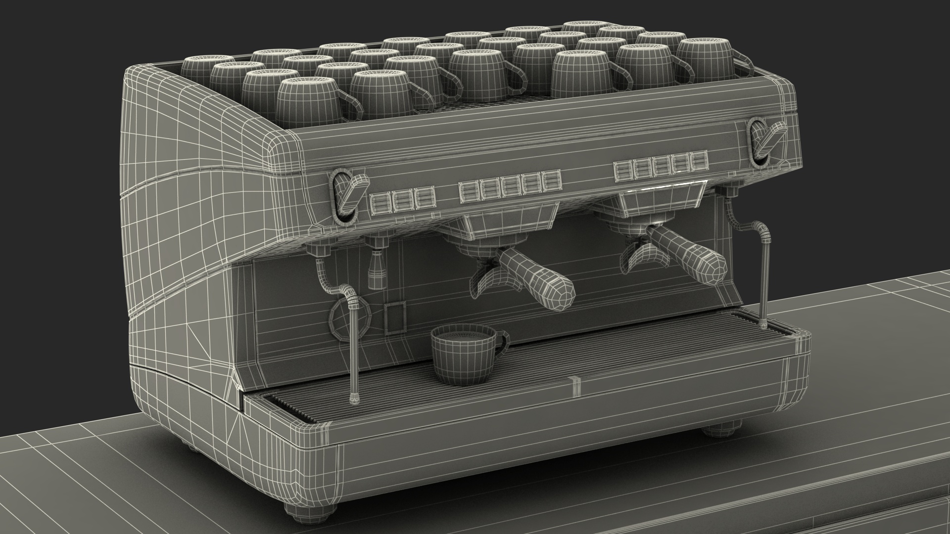Loft Coffee Kiosk 3D