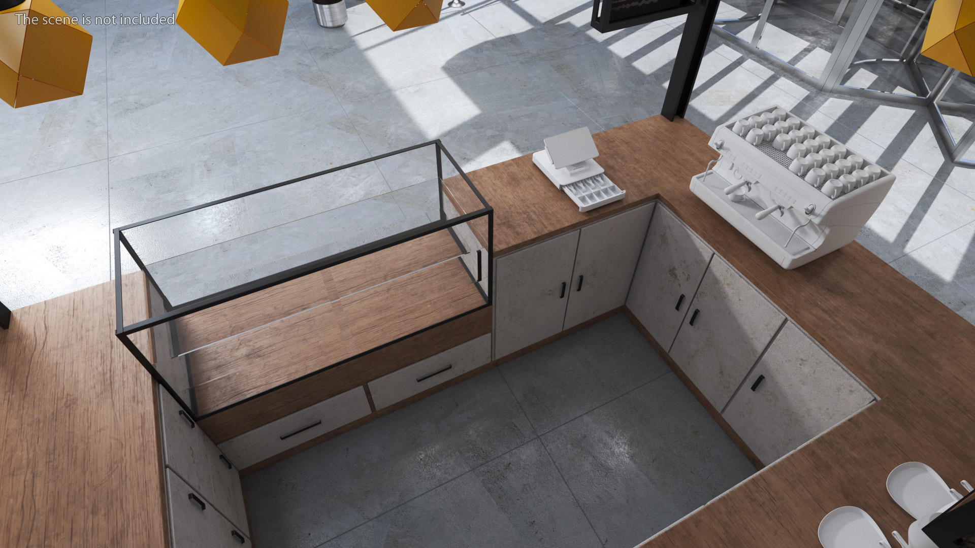 Loft Coffee Kiosk 3D