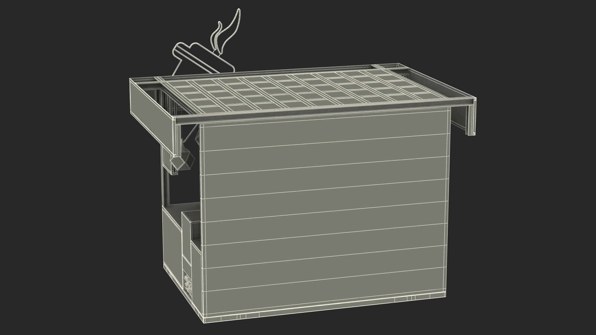 Loft Coffee Kiosk 3D