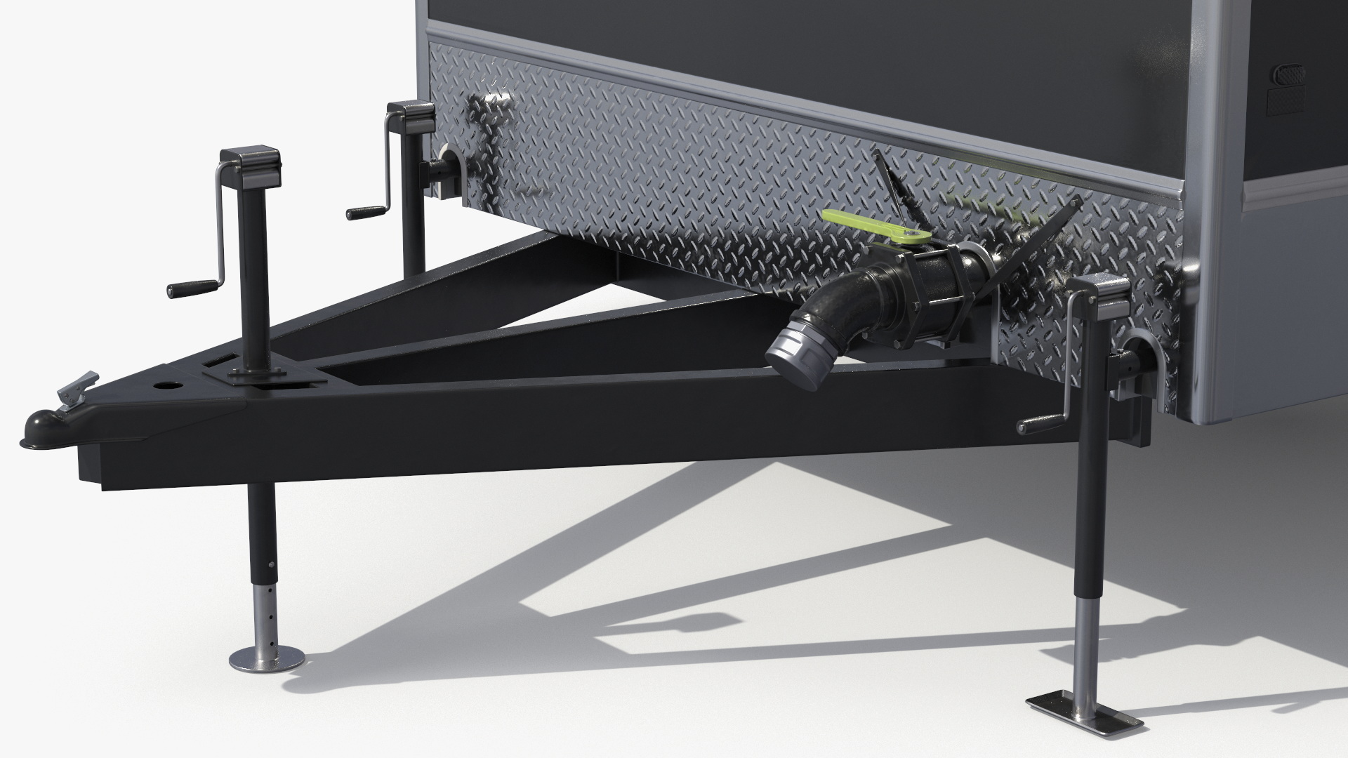 Twin Restroom Utility Trailer, view 12