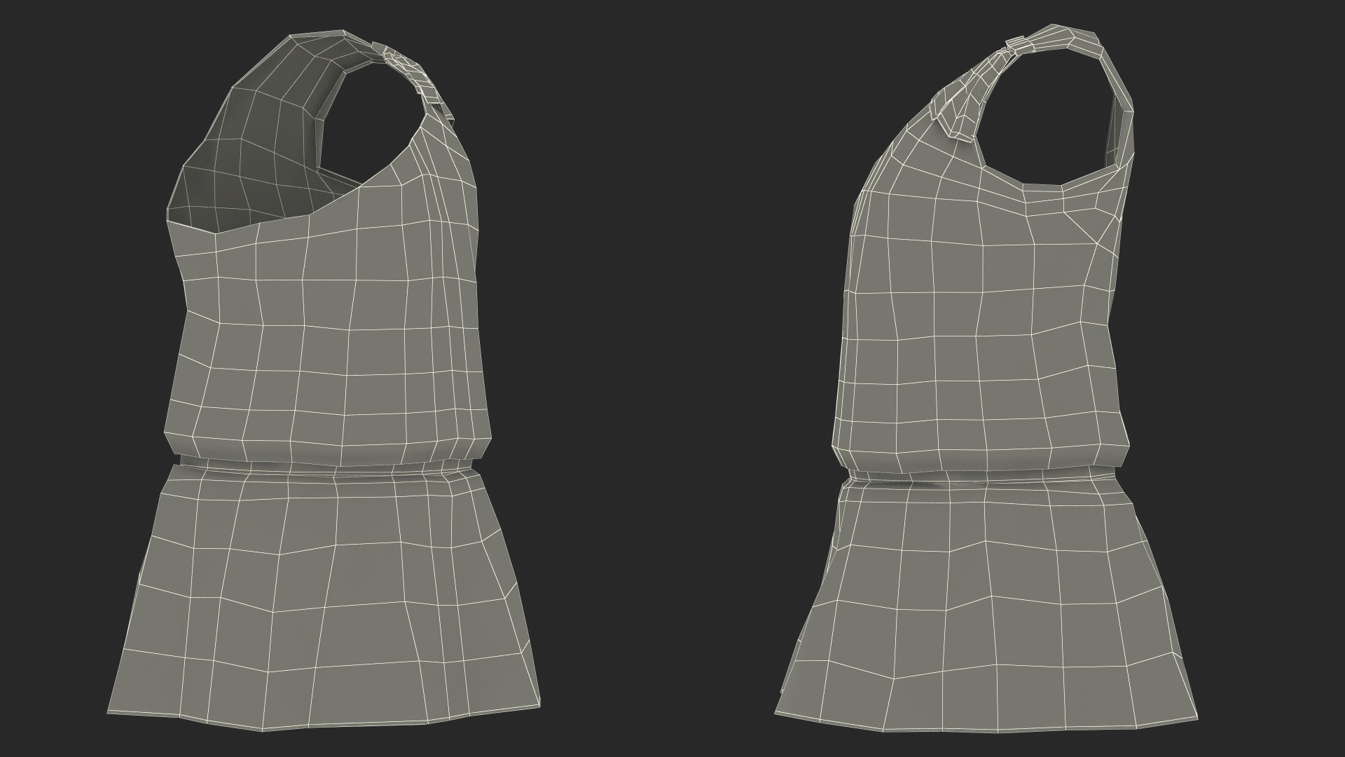 White Clothes for Cupid Boy 3D