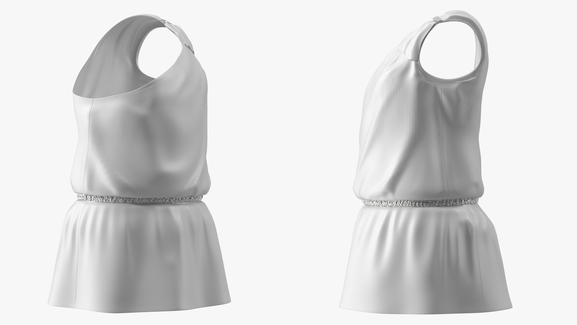 White Clothes for Cupid Boy 3D