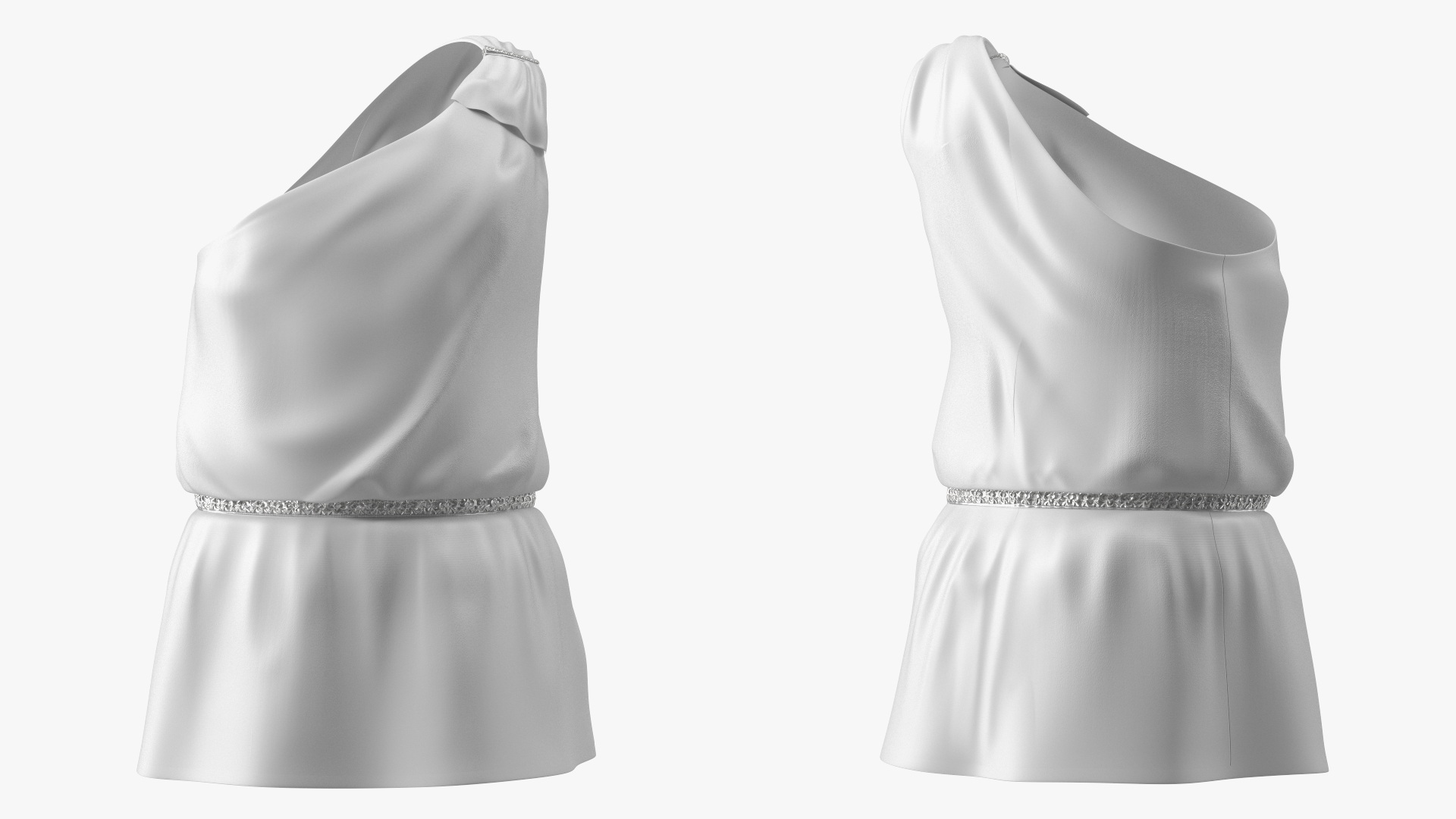 White Clothes for Cupid Boy 3D