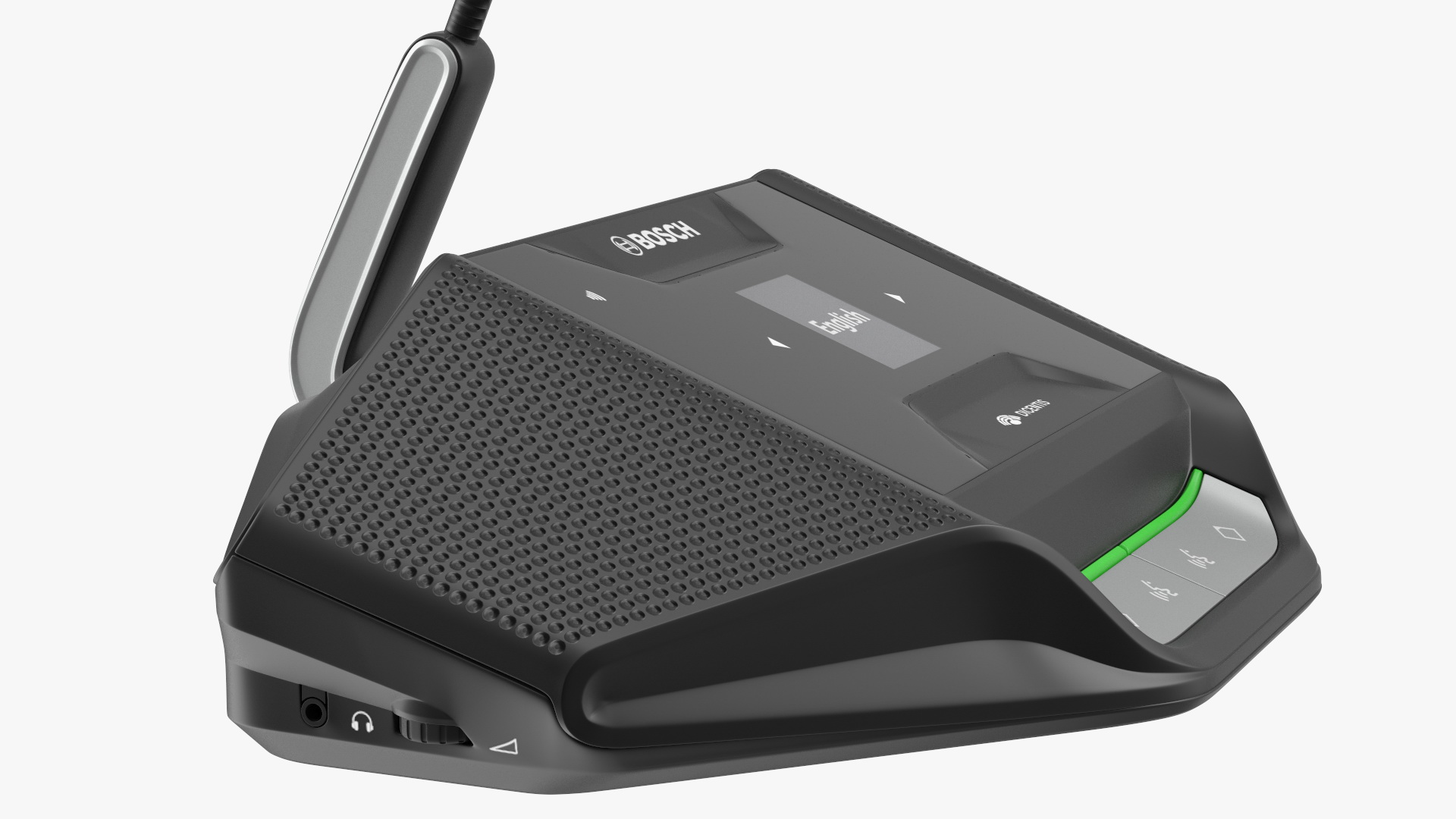 3D model Bosch Dicentis Discussion Device with Language Selector