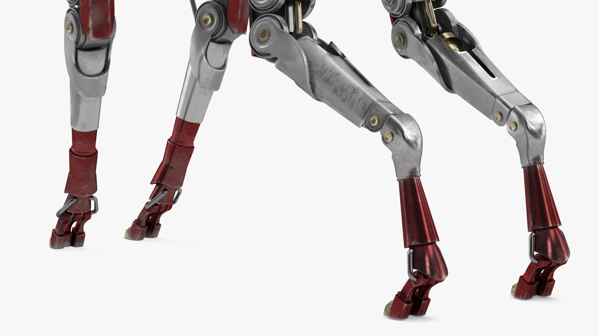 3D model Futuristic Robotic Dog Concept