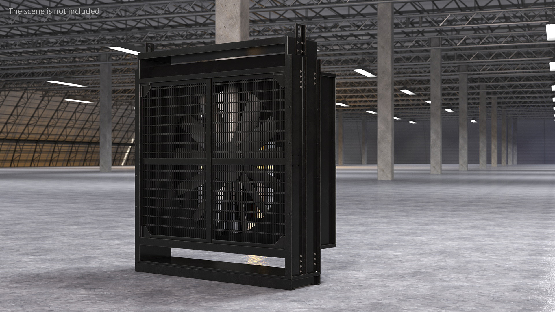 3D Diesel Generator Cooling System