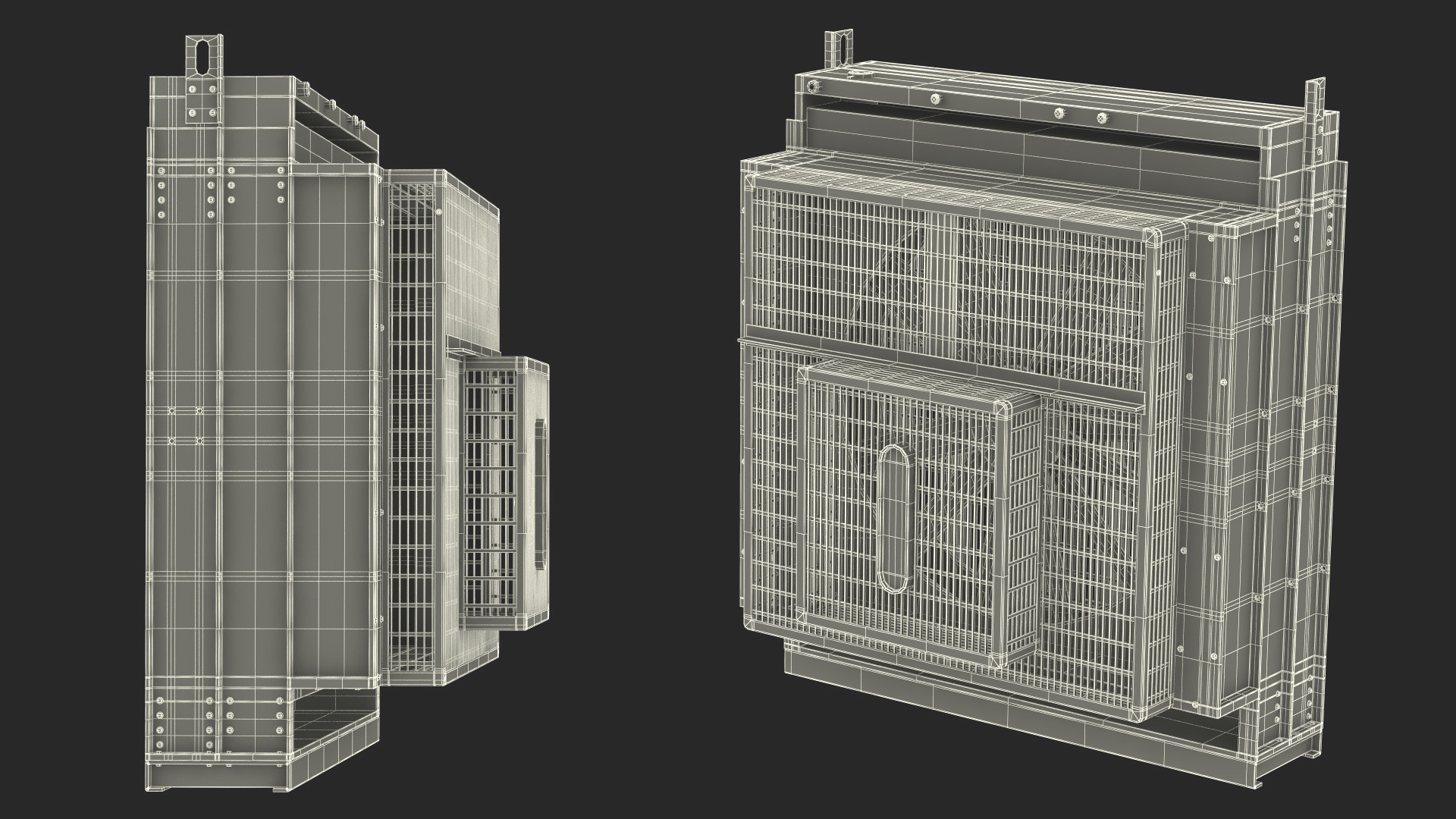 3D Diesel Generator Cooling System