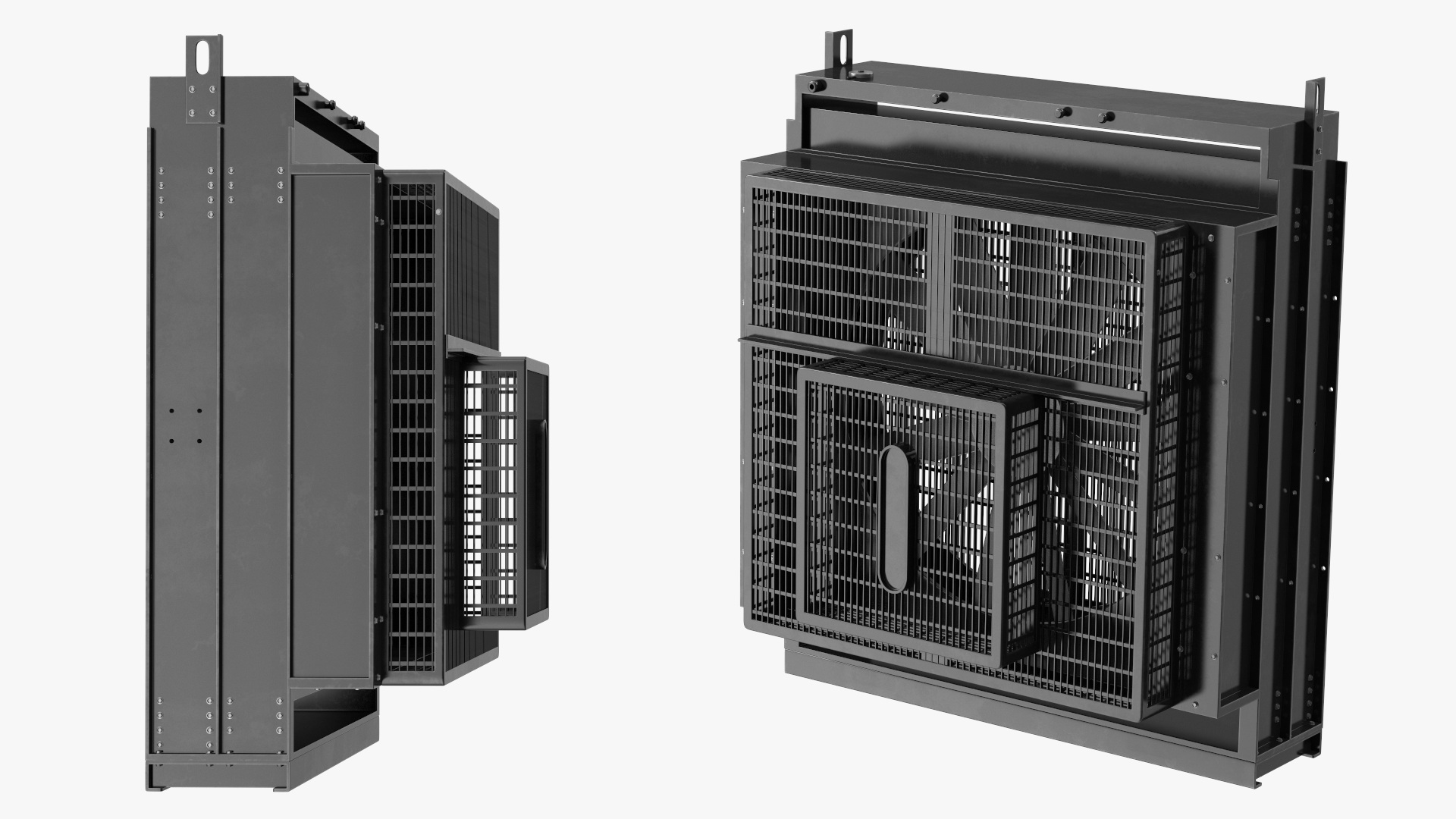 3D Diesel Generator Cooling System