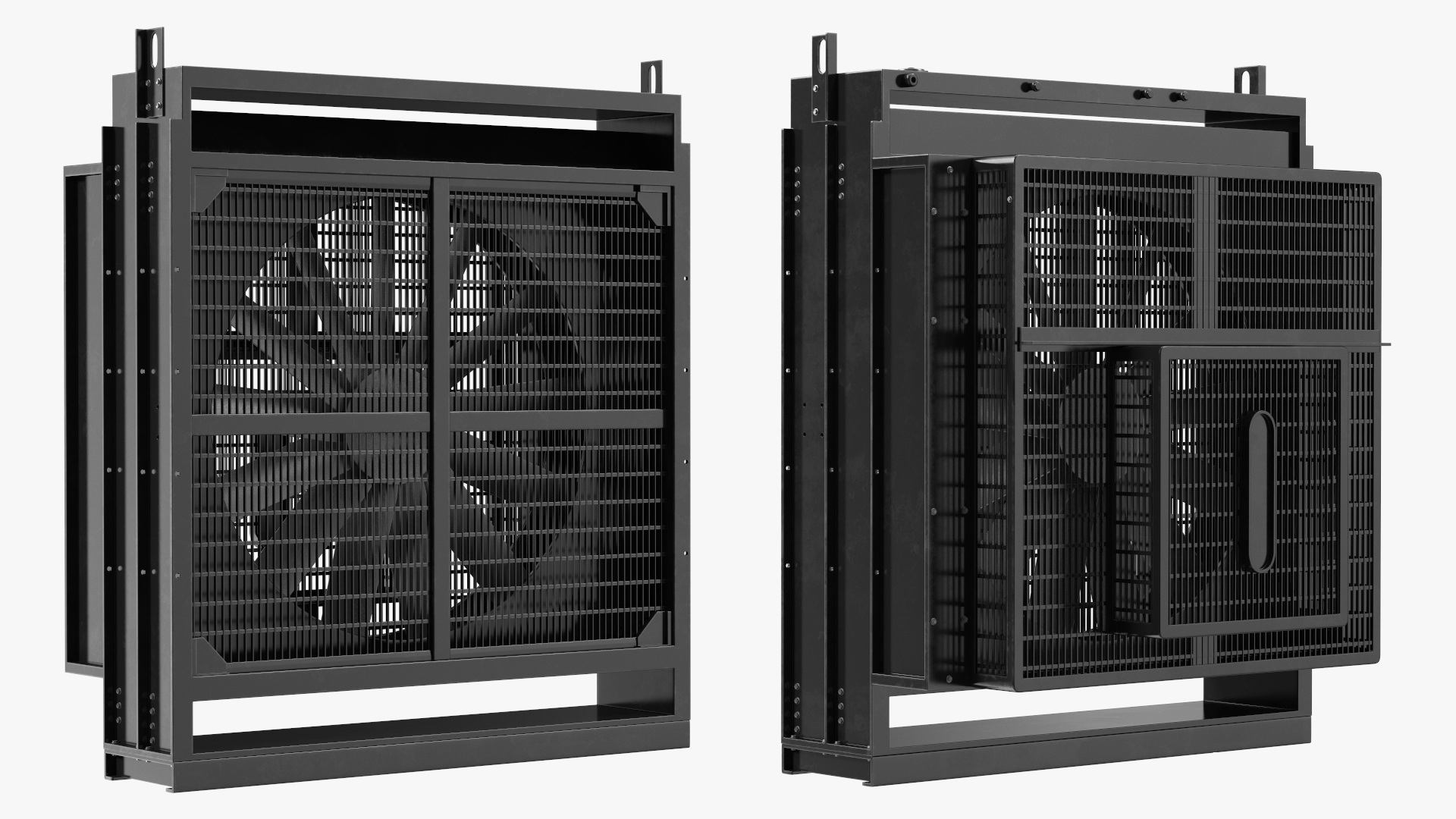 3D Diesel Generator Cooling System