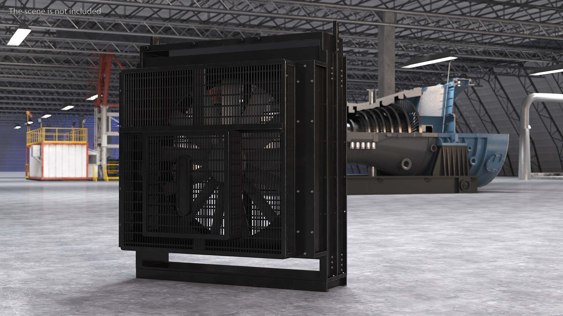 3D Diesel Generator Cooling System