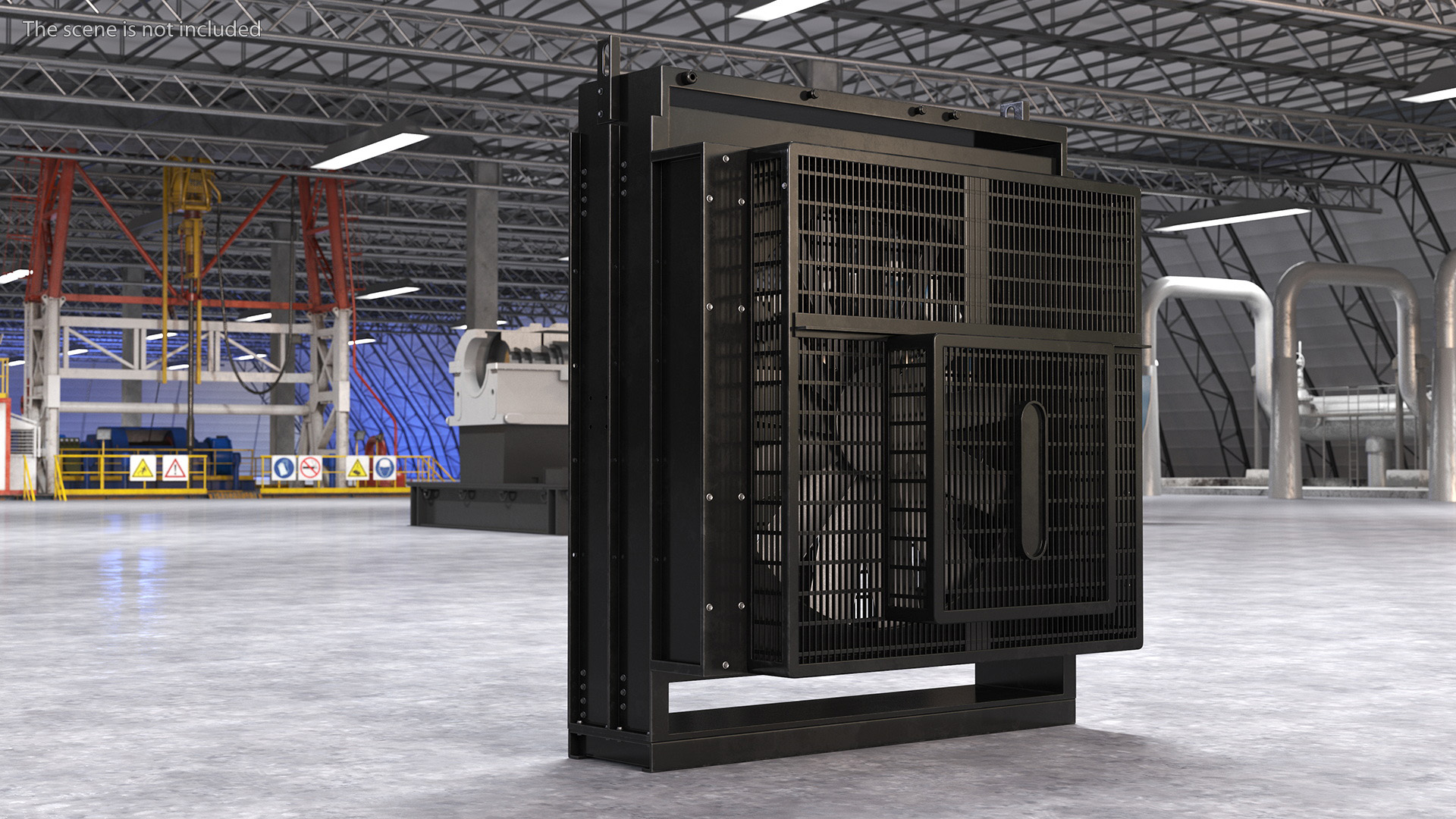 3D Diesel Generator Cooling System