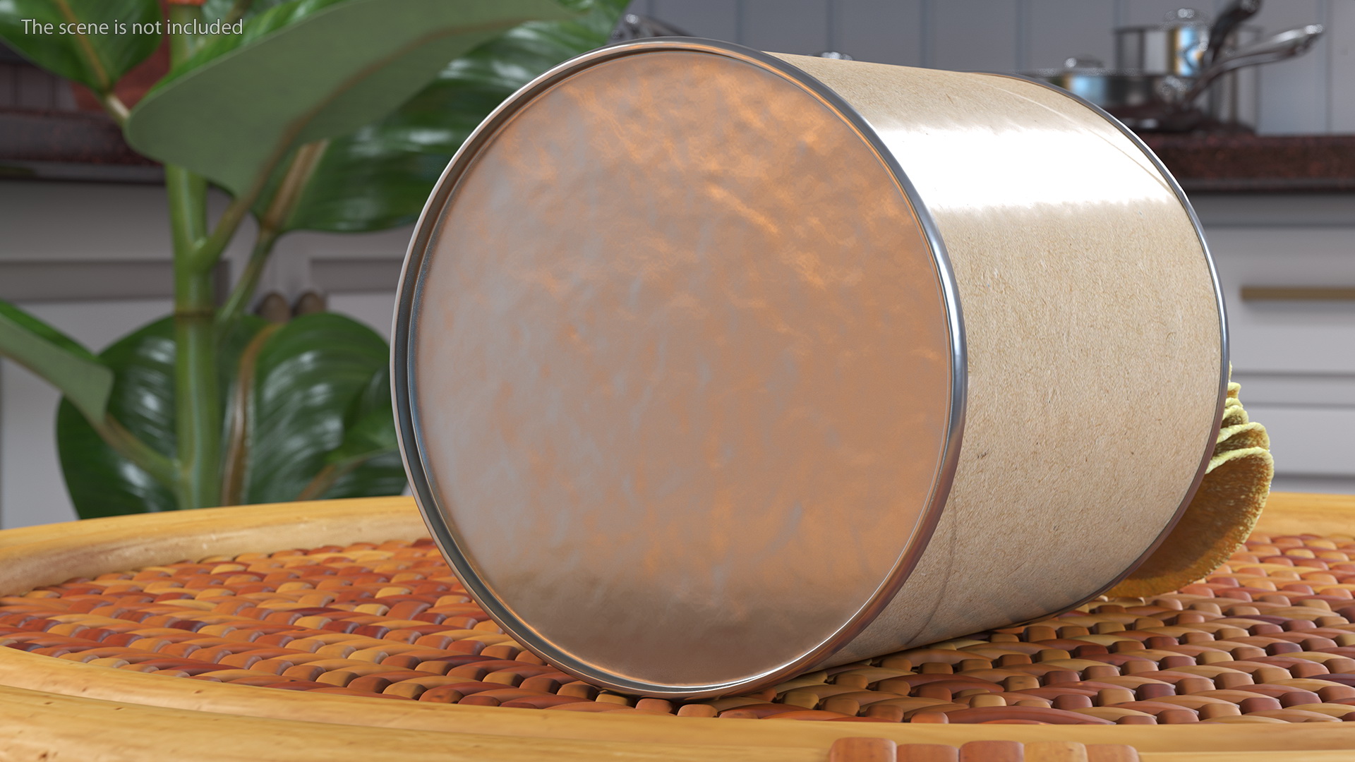 Small Potato Chips Paper Tube 3D model