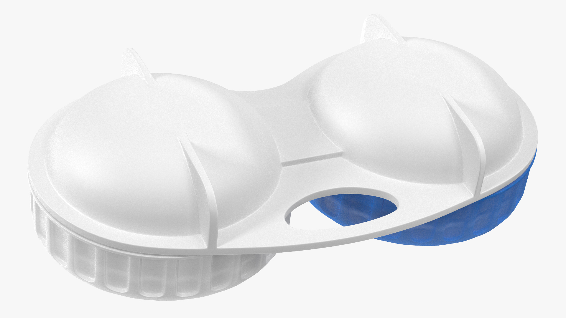 3D Bausch and Lomb Contact Lens Case model