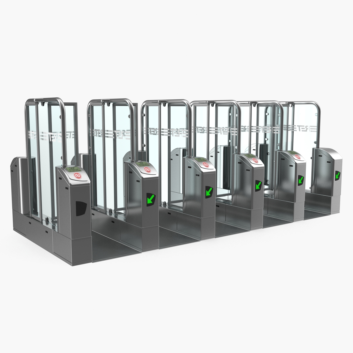 Subway Turnstile Complex, view 3