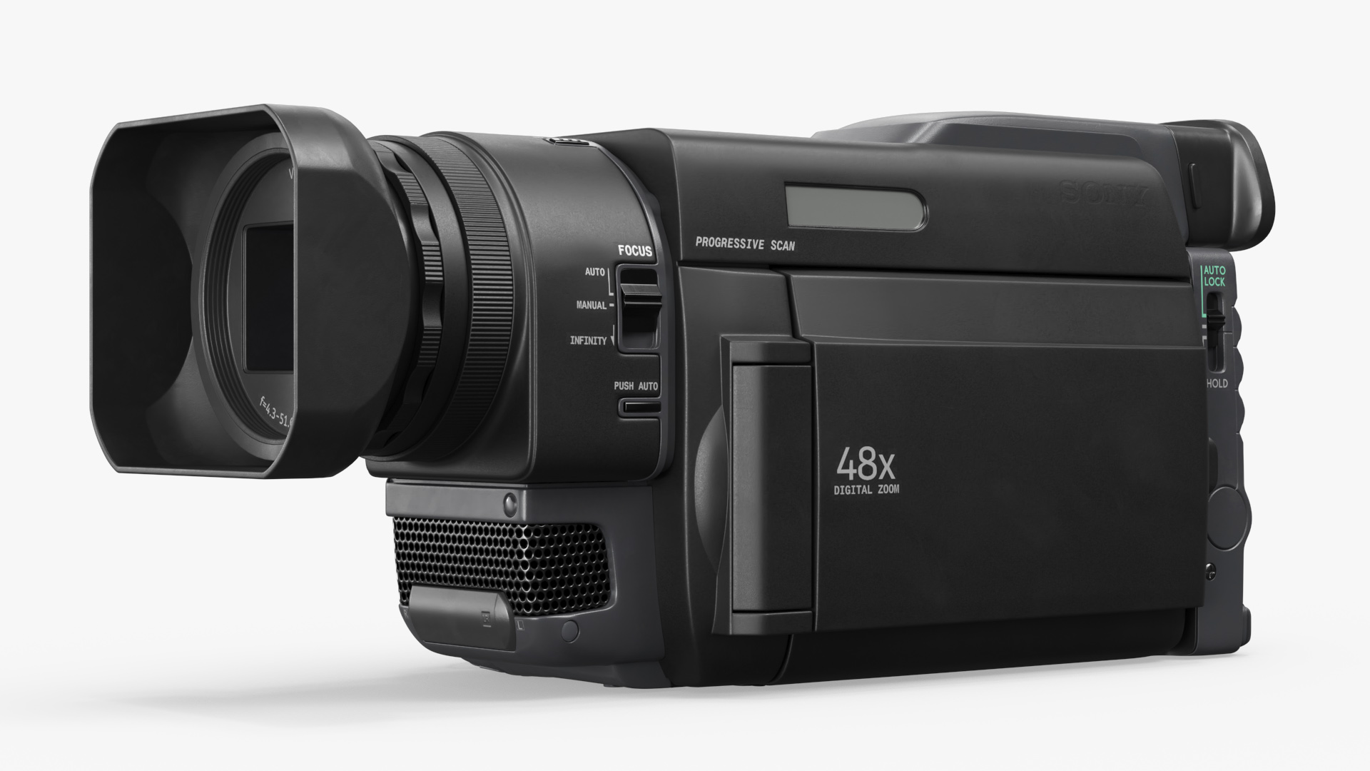 Retro Folded Tape Video Camera with Tape - view 5