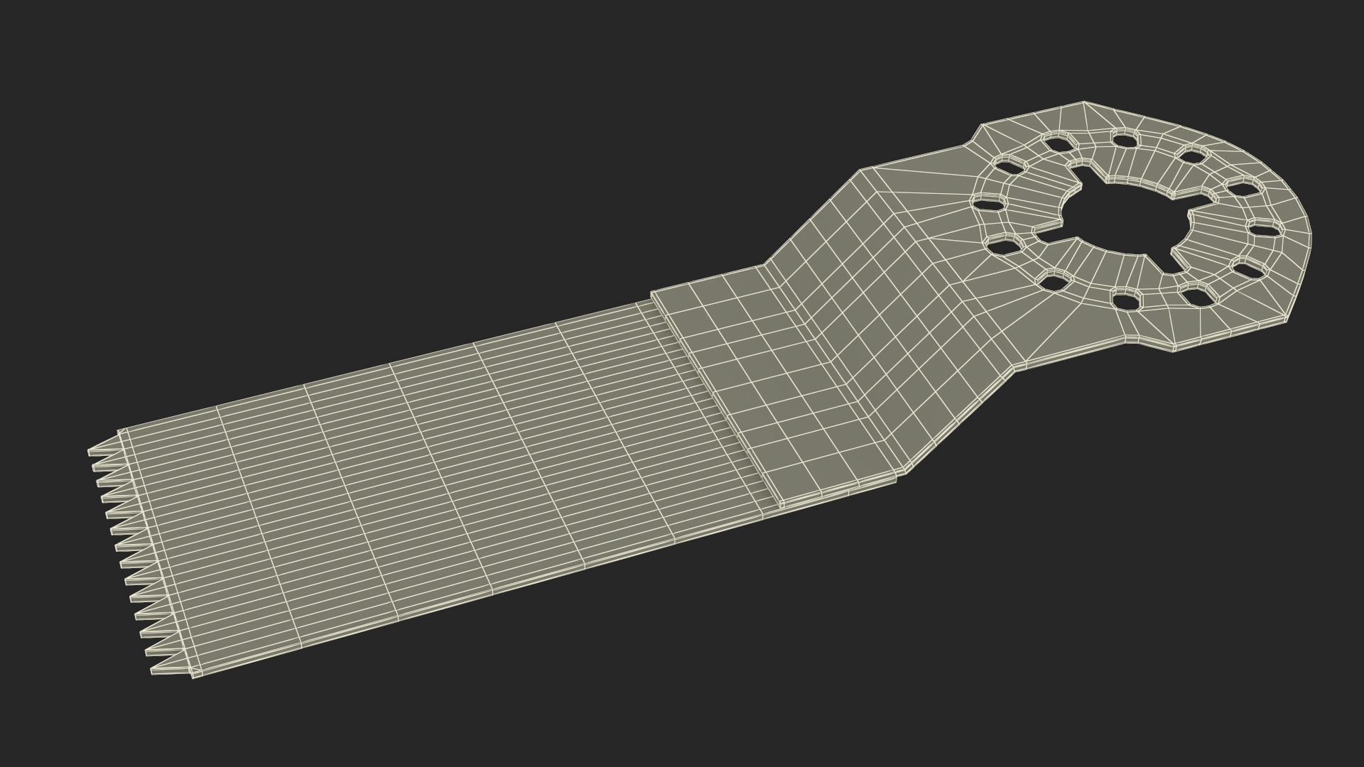 Oscillating Power Tool 3D