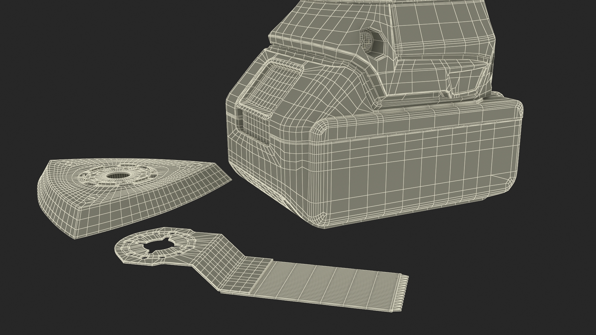 Oscillating Power Tool 3D