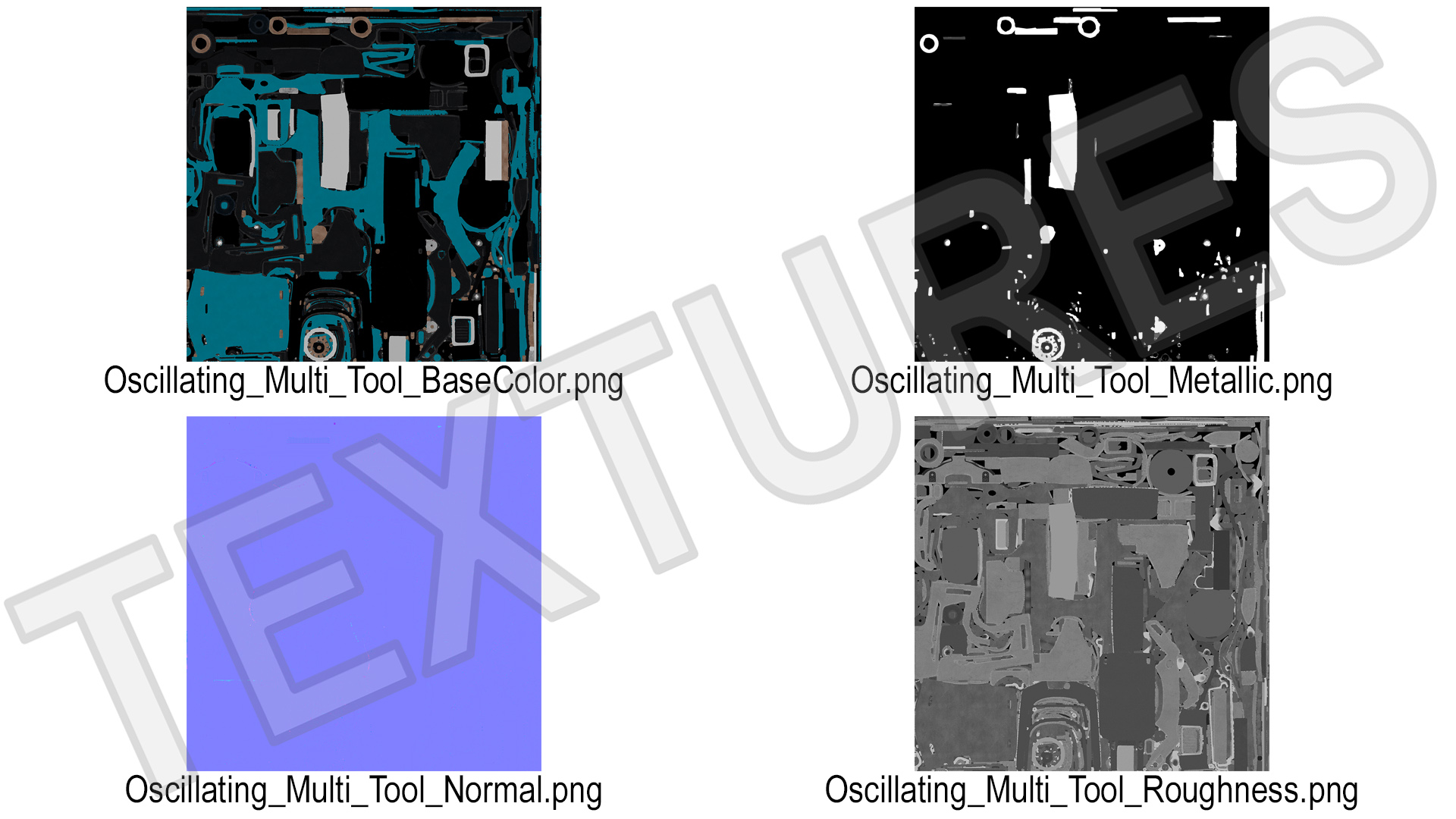 Oscillating Power Tool 3D